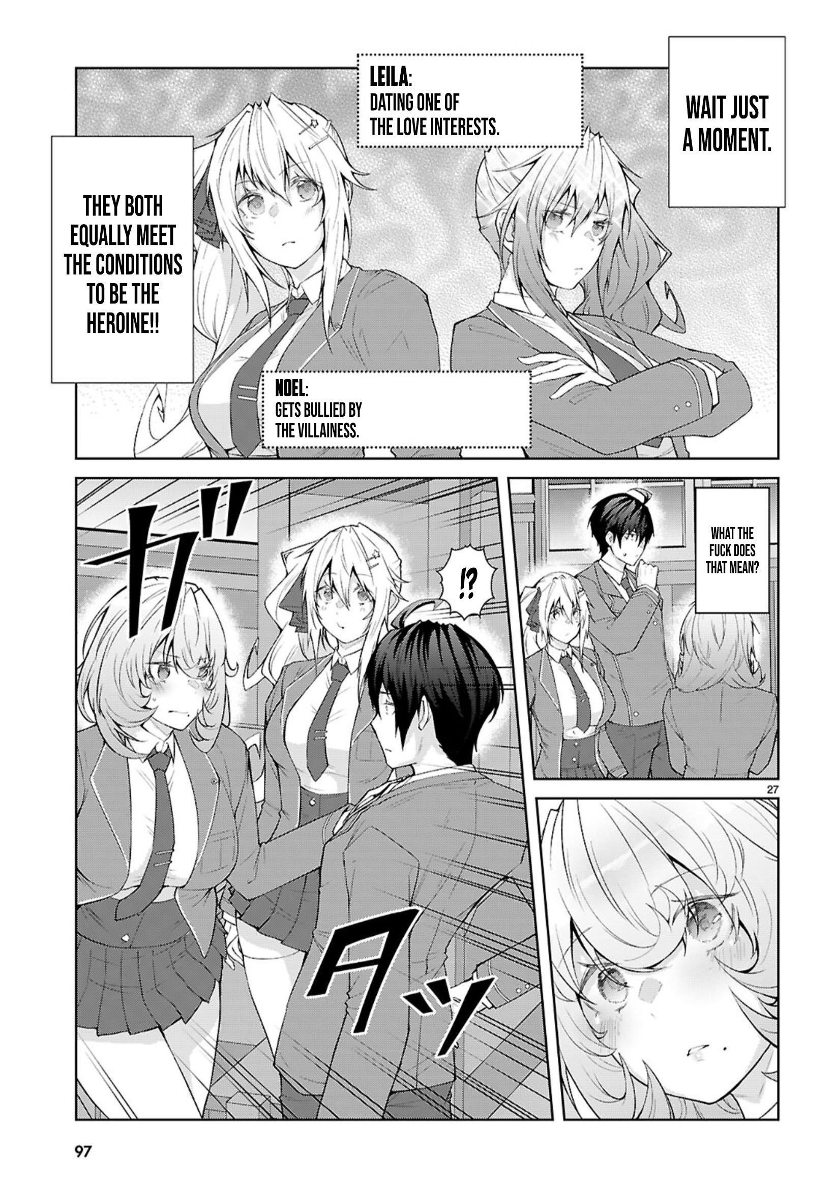 Otome Game Sekai wa Mob ni Kibishii Sekai desu Chapter 70 - Page 27