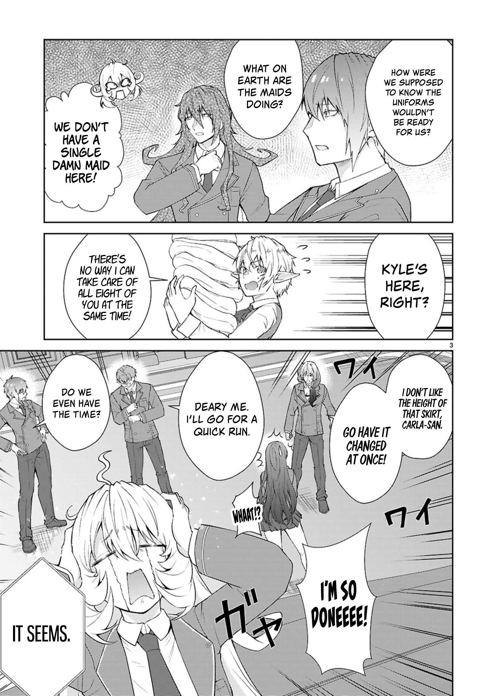 Otome Game Sekai wa Mob ni Kibishii Sekai desu Chapter 70 - Page 3