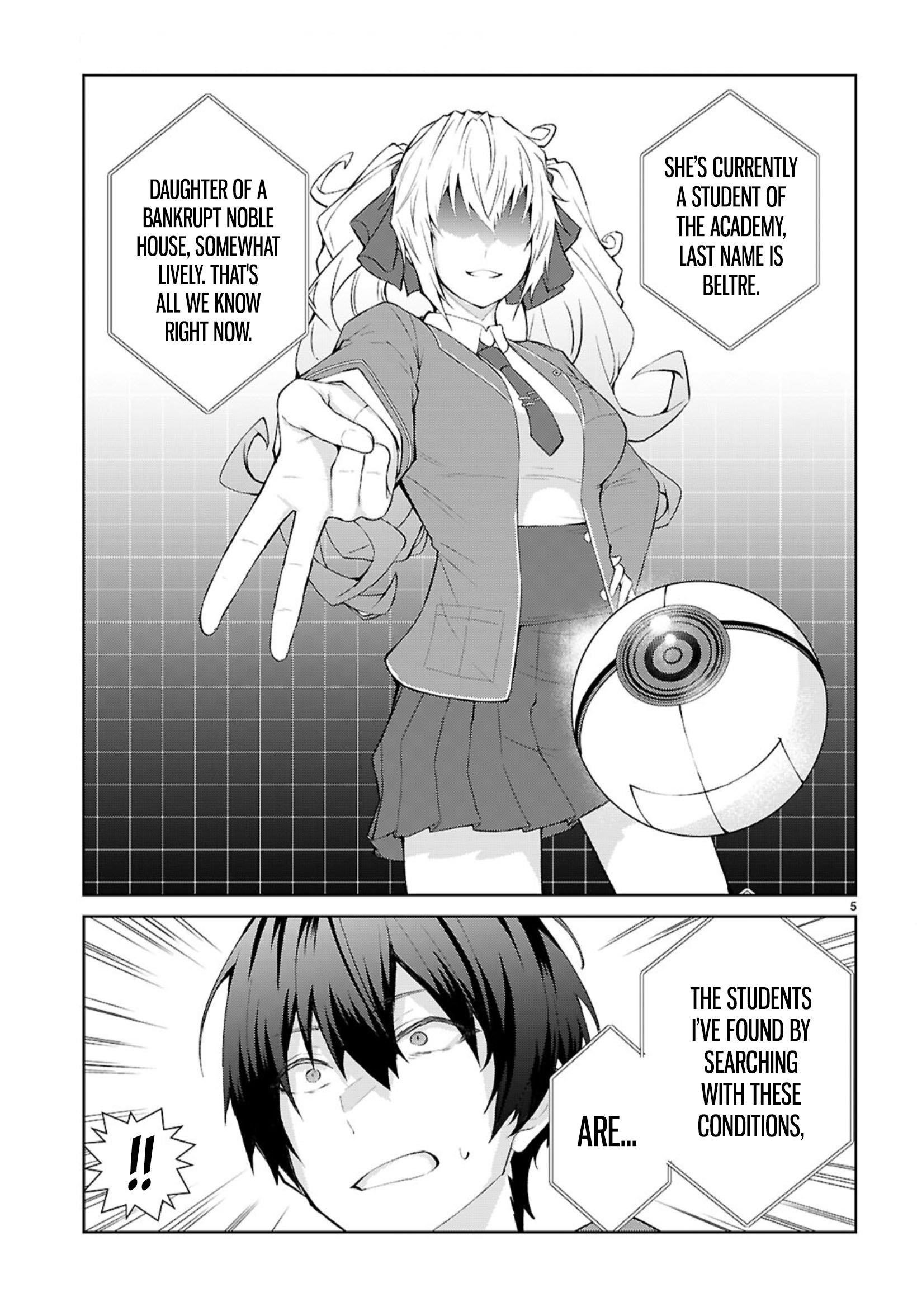 Otome Game Sekai wa Mob ni Kibishii Sekai desu Chapter 70 - Page 5