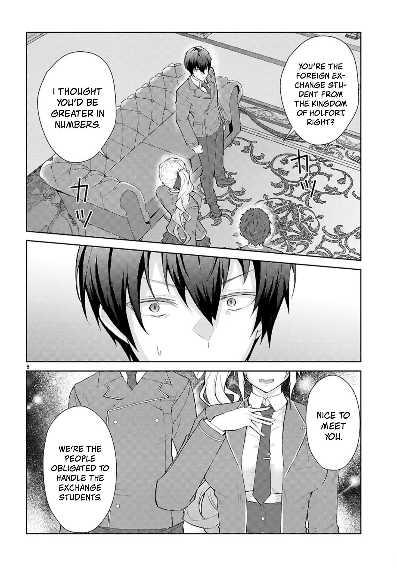 Otome Game Sekai wa Mob ni Kibishii Sekai desu Chapter 70 - Page 8