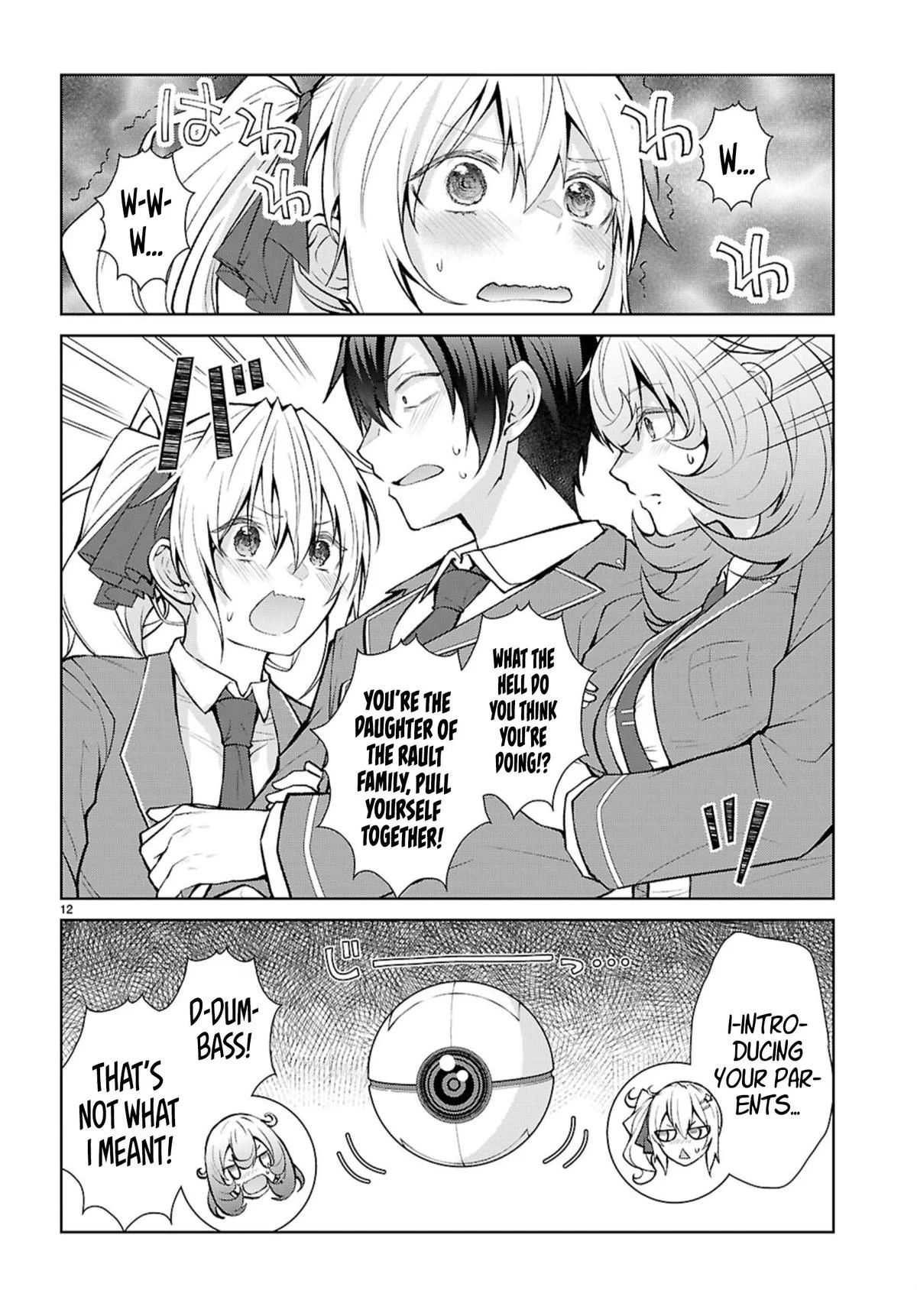 Otome Game Sekai wa Mob ni Kibishii Sekai desu Chapter 72 - Page 11