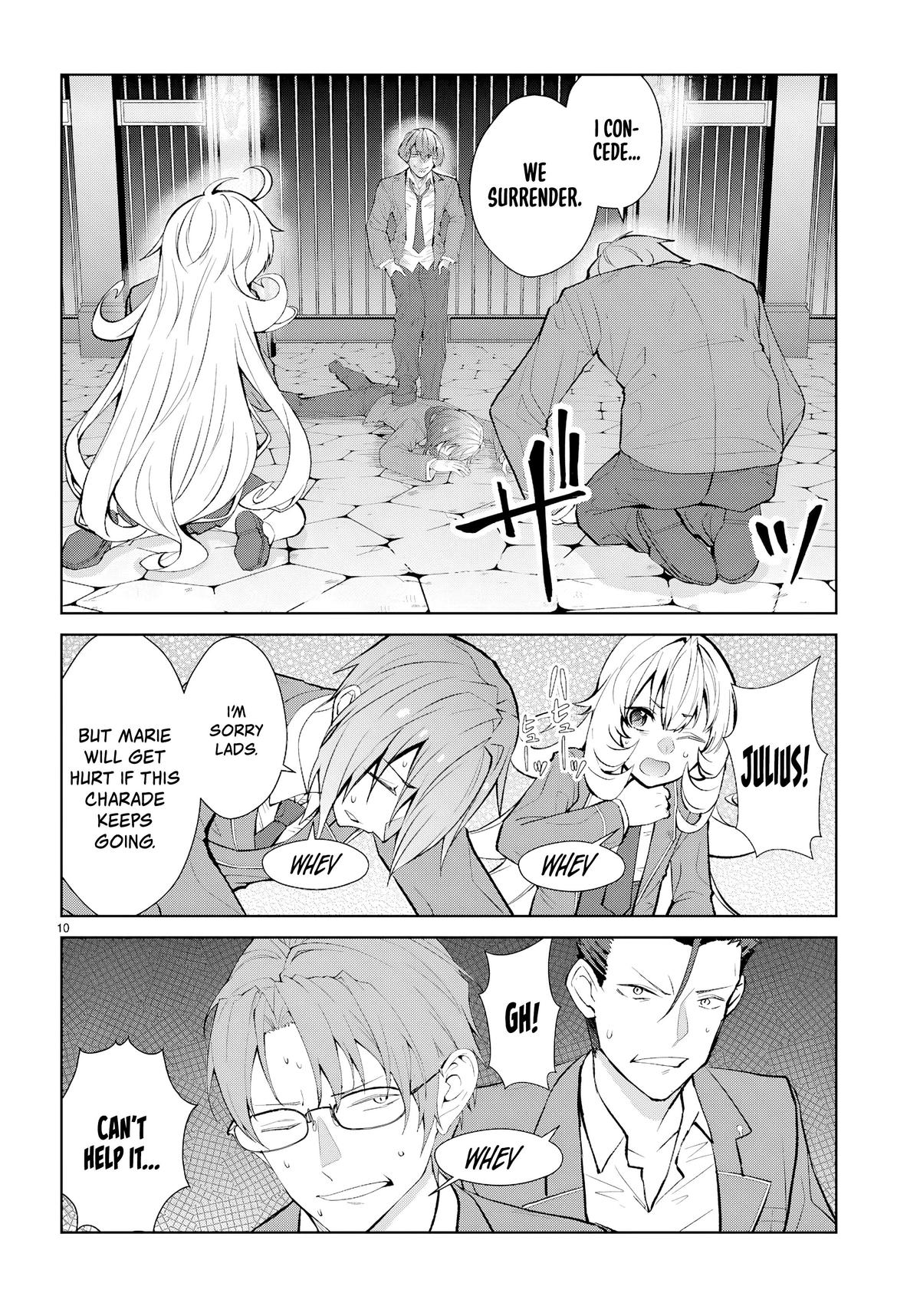 Otome Game Sekai wa Mob ni Kibishii Sekai desu Chapter 73 - Page 10
