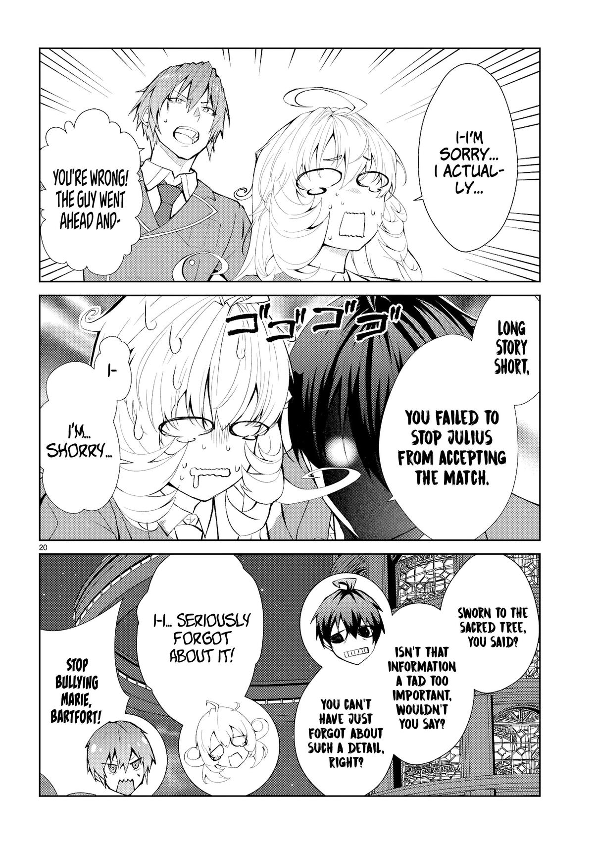 Otome Game Sekai wa Mob ni Kibishii Sekai desu Chapter 73 - Page 19