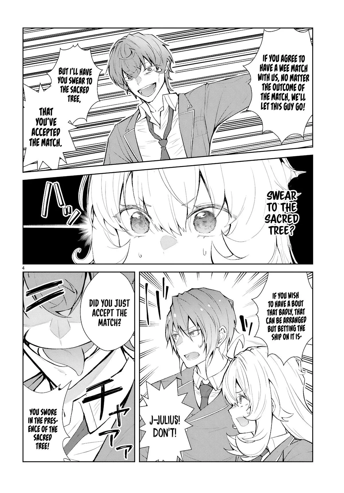 Otome Game Sekai wa Mob ni Kibishii Sekai desu Chapter 73 - Page 4