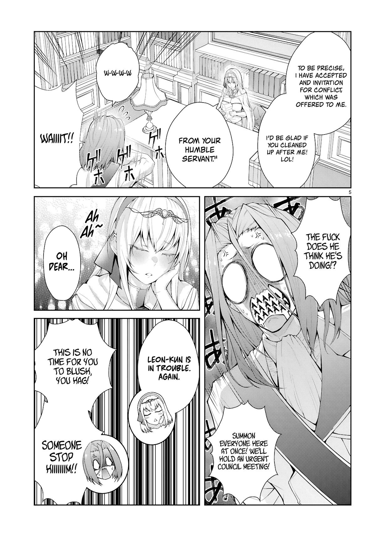 Otome Game Sekai wa Mob ni Kibishii Sekai desu Chapter 74 - Page 5