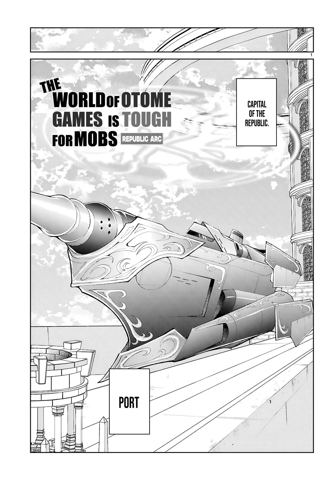 Otome Game Sekai wa Mob ni Kibishii Sekai desu Chapter 76 - Page 1
