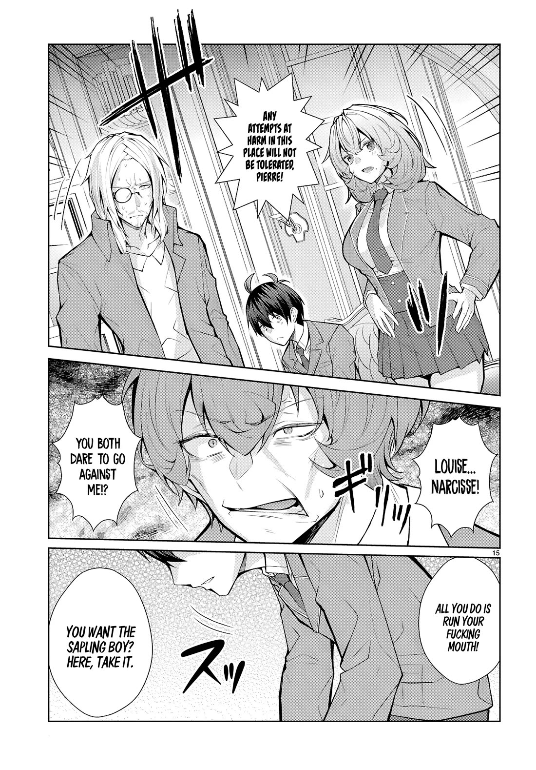 Otome Game Sekai wa Mob ni Kibishii Sekai desu Chapter 76 - Page 15