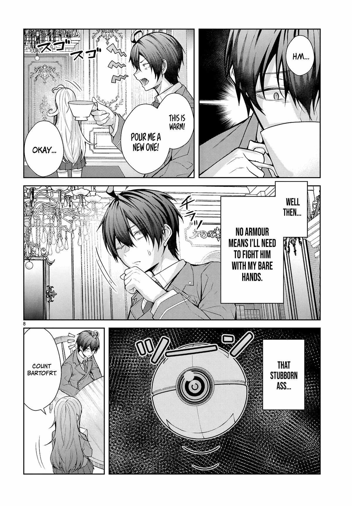 Otome Game Sekai wa Mob ni Kibishii Sekai desu Chapter 77 - Page 8