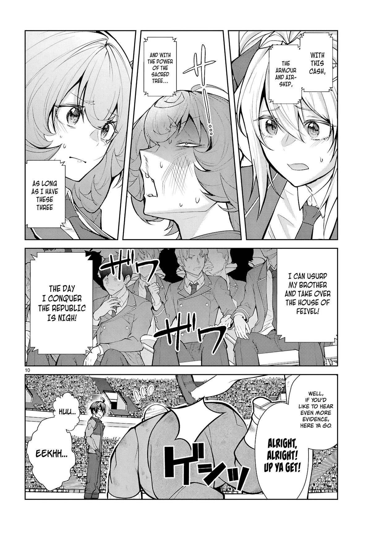 Otome Game Sekai wa Mob ni Kibishii Sekai desu Chapter 80 - Page 10