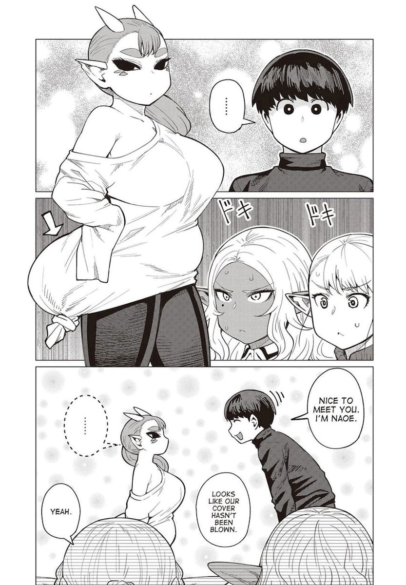 Elf-San Wa Yaserarenai. Chapter 16 - Page 12