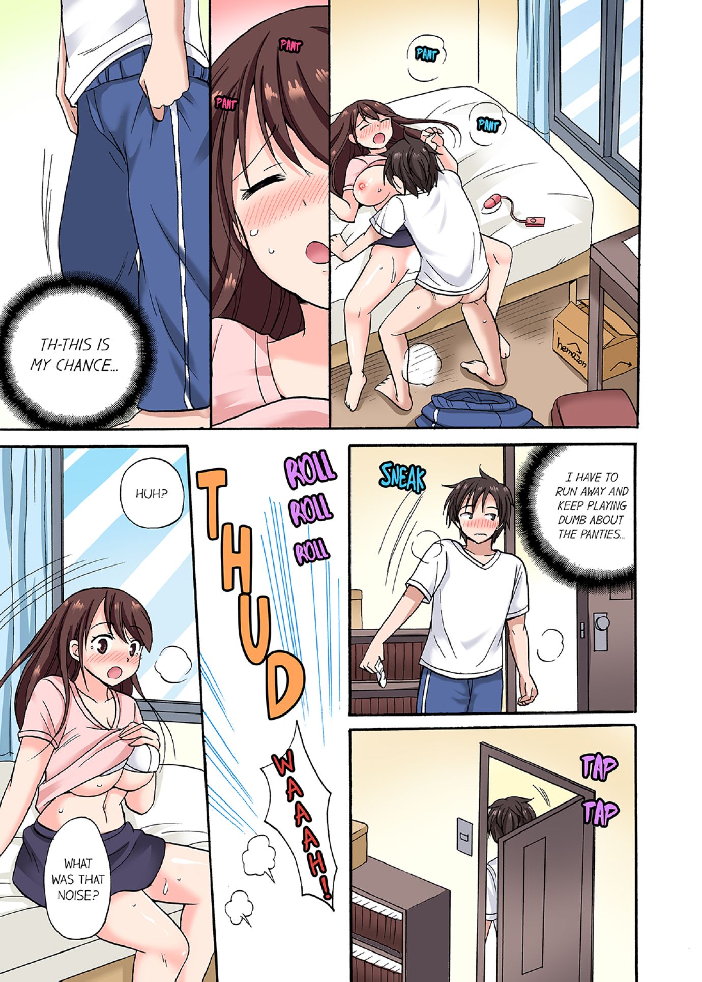 You Said Just the Tip… I Asked My Brother’s Girlfriend to Have Sex With Me Without a Condom!! Chapter 14 - Page 1