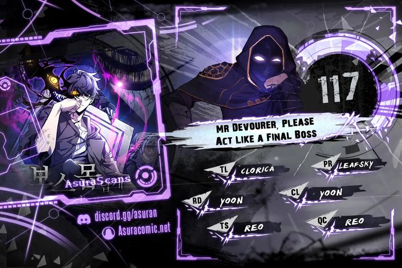 Mr Devourer, Please Act Like a Final Boss Chapter 117 - Page 1