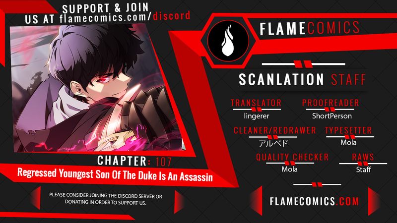 The Regressed Son of a Duke is an Assassin Chapter 107 - Page 1