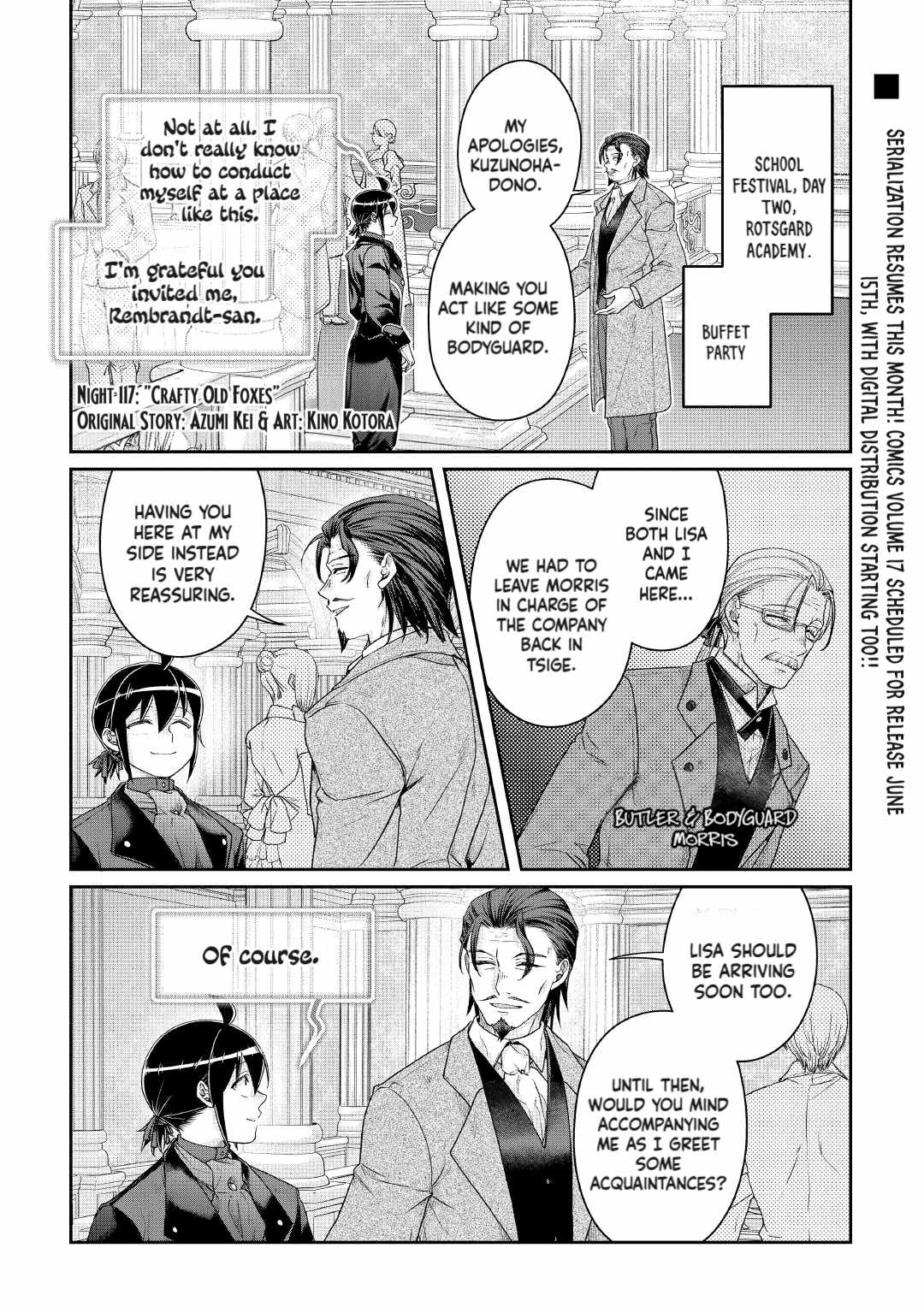 Tsuki Ga Michibiku Isekai Douchuu Chapter 117 - Page 1