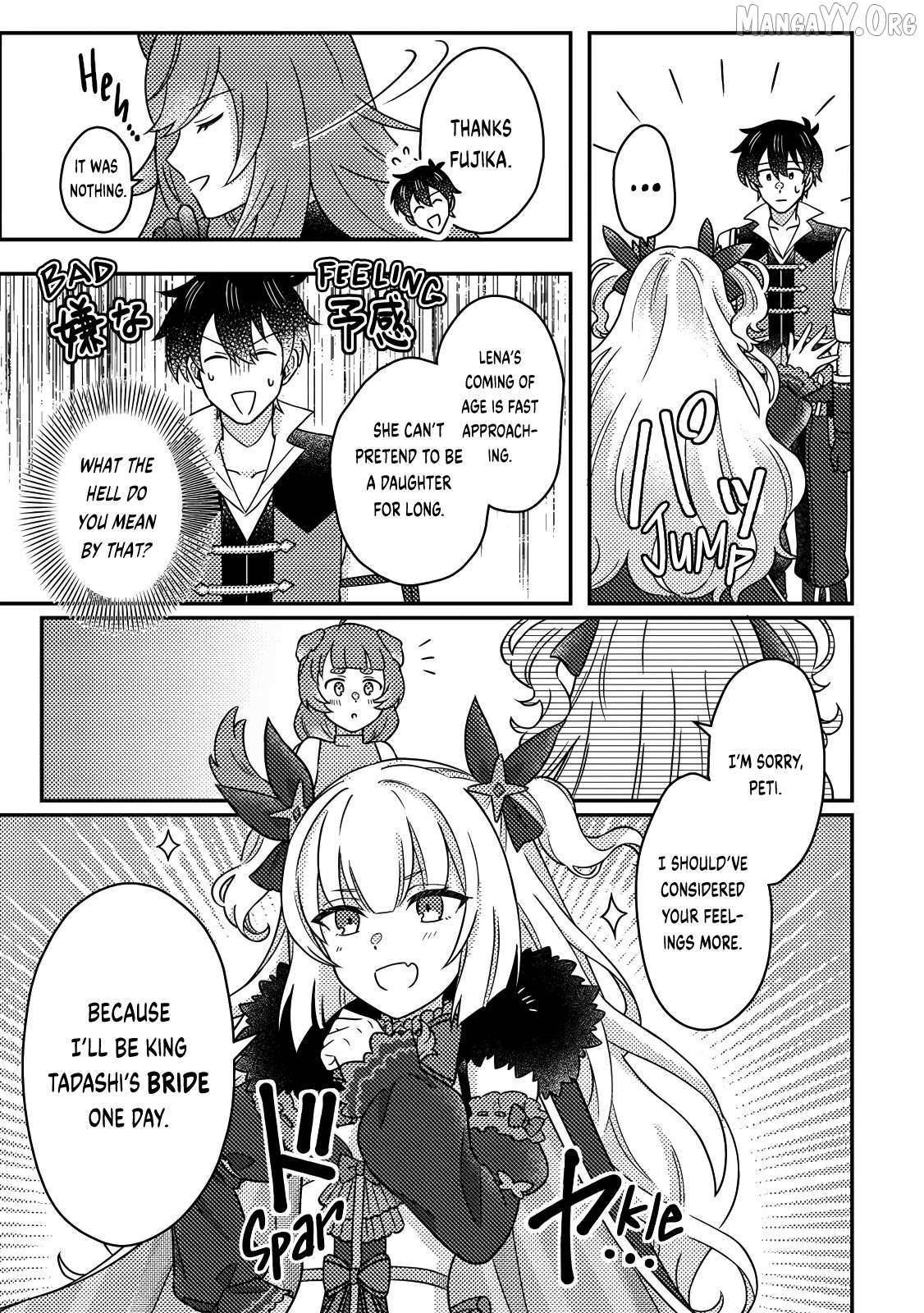 Revolution in production with the blessings of the gods – While living a leisurely, slow life in a corner of another world, somehow a diverse group of people gathered to form the strongest nation… Chapter 29.1 - Page 9