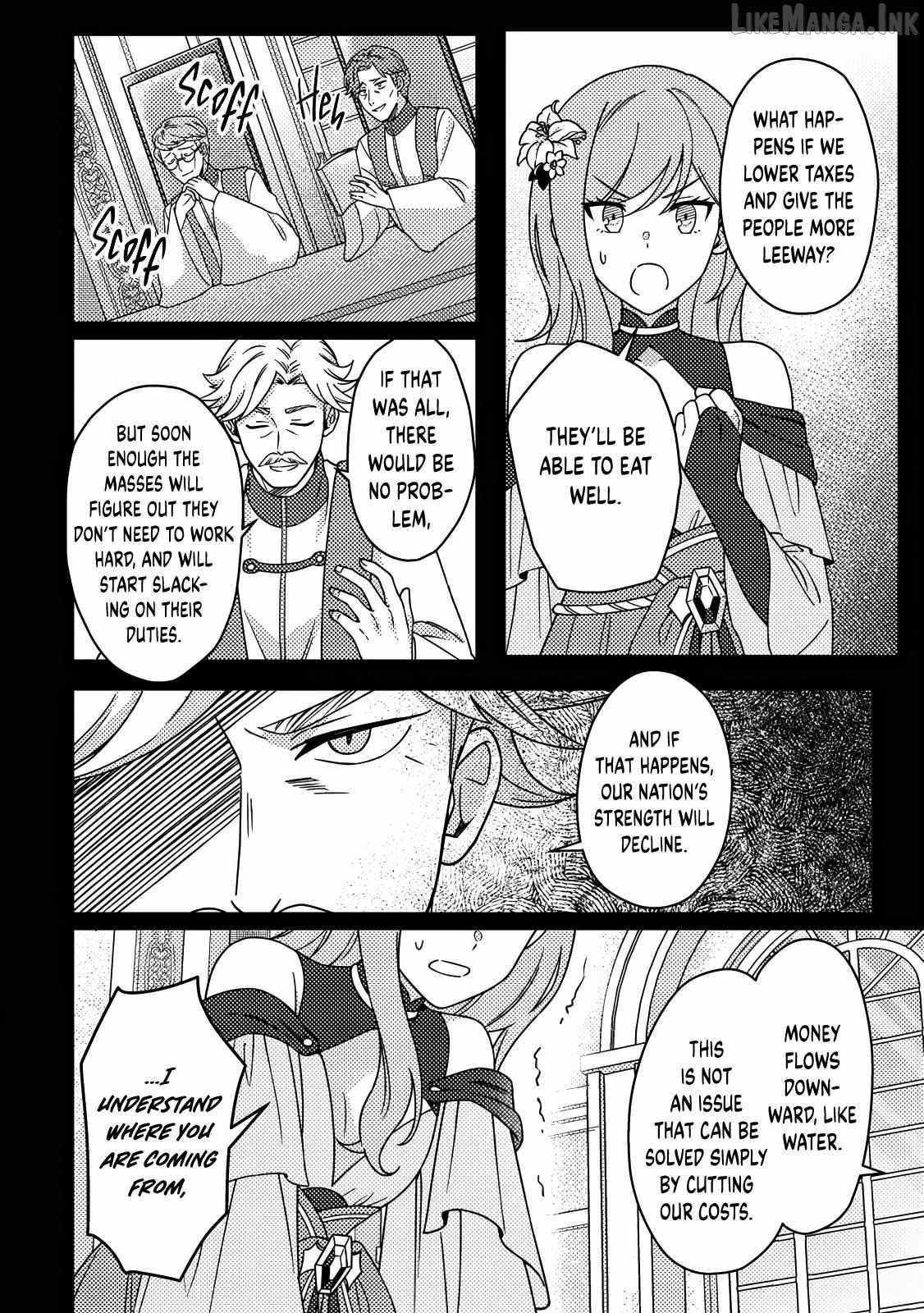 Revolution in production with the blessings of the gods – While living a leisurely, slow life in a corner of another world, somehow a diverse group of people gathered to form the strongest nation… Chapter 32.3 - Page 4