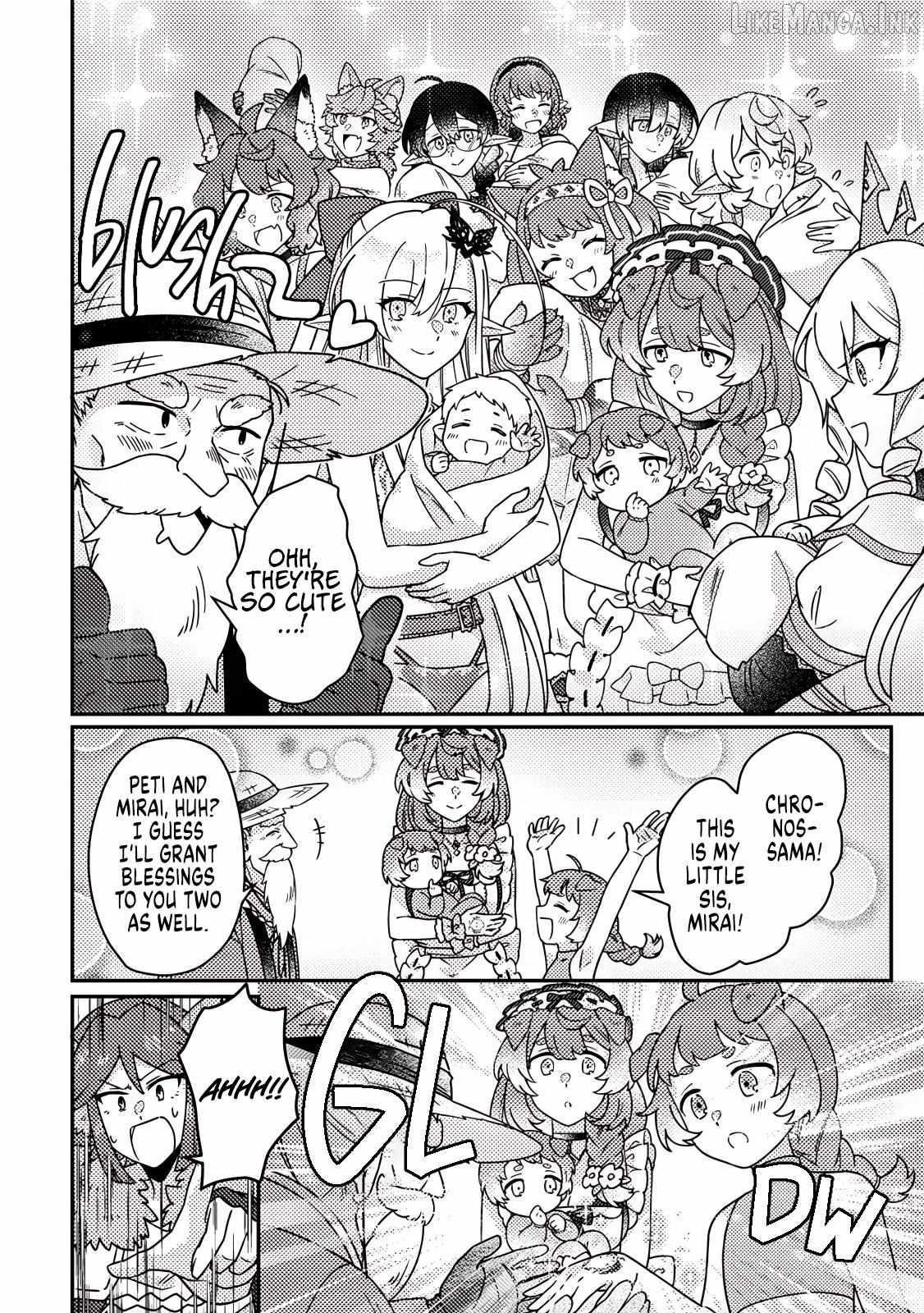 Revolution in production with the blessings of the gods – While living a leisurely, slow life in a corner of another world, somehow a diverse group of people gathered to form the strongest nation… Chapter 34.3 - Page 2
