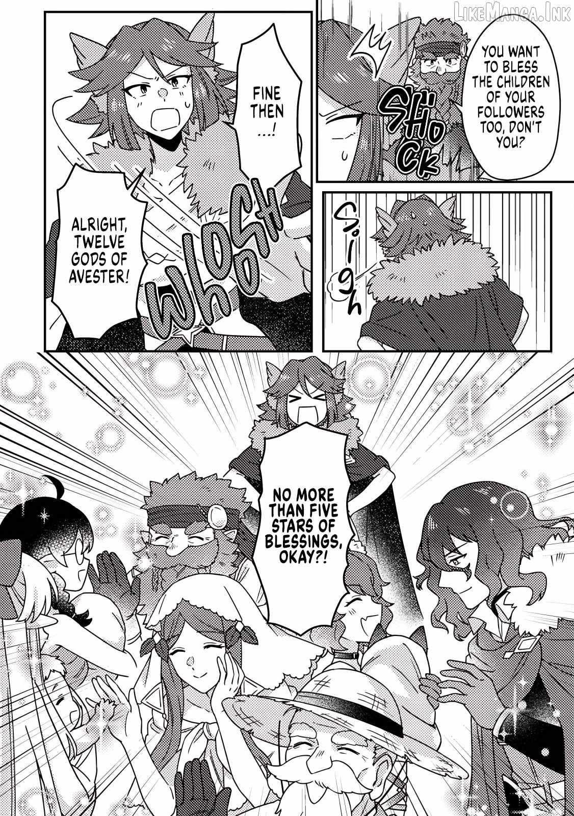 Revolution in production with the blessings of the gods – While living a leisurely, slow life in a corner of another world, somehow a diverse group of people gathered to form the strongest nation… Chapter 34.3 - Page 4