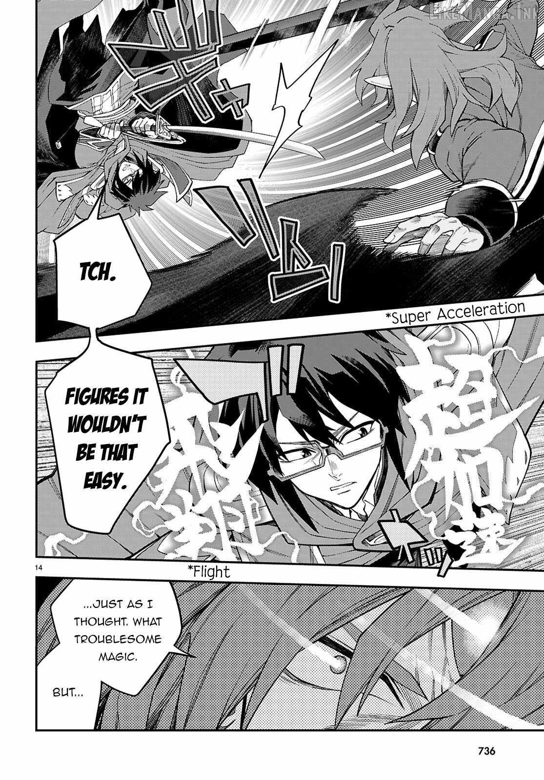 Konjiki No Moji Tsukai – Yuusha Yonin Ni Makikomareta Unique Cheat Chapter 131 - Page 14