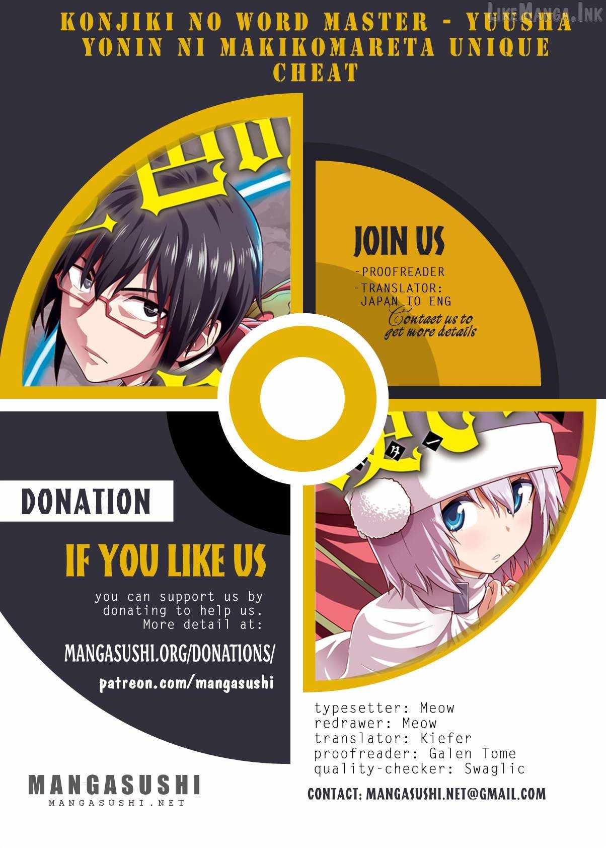Konjiki No Moji Tsukai – Yuusha Yonin Ni Makikomareta Unique Cheat Chapter 132 - Page 1