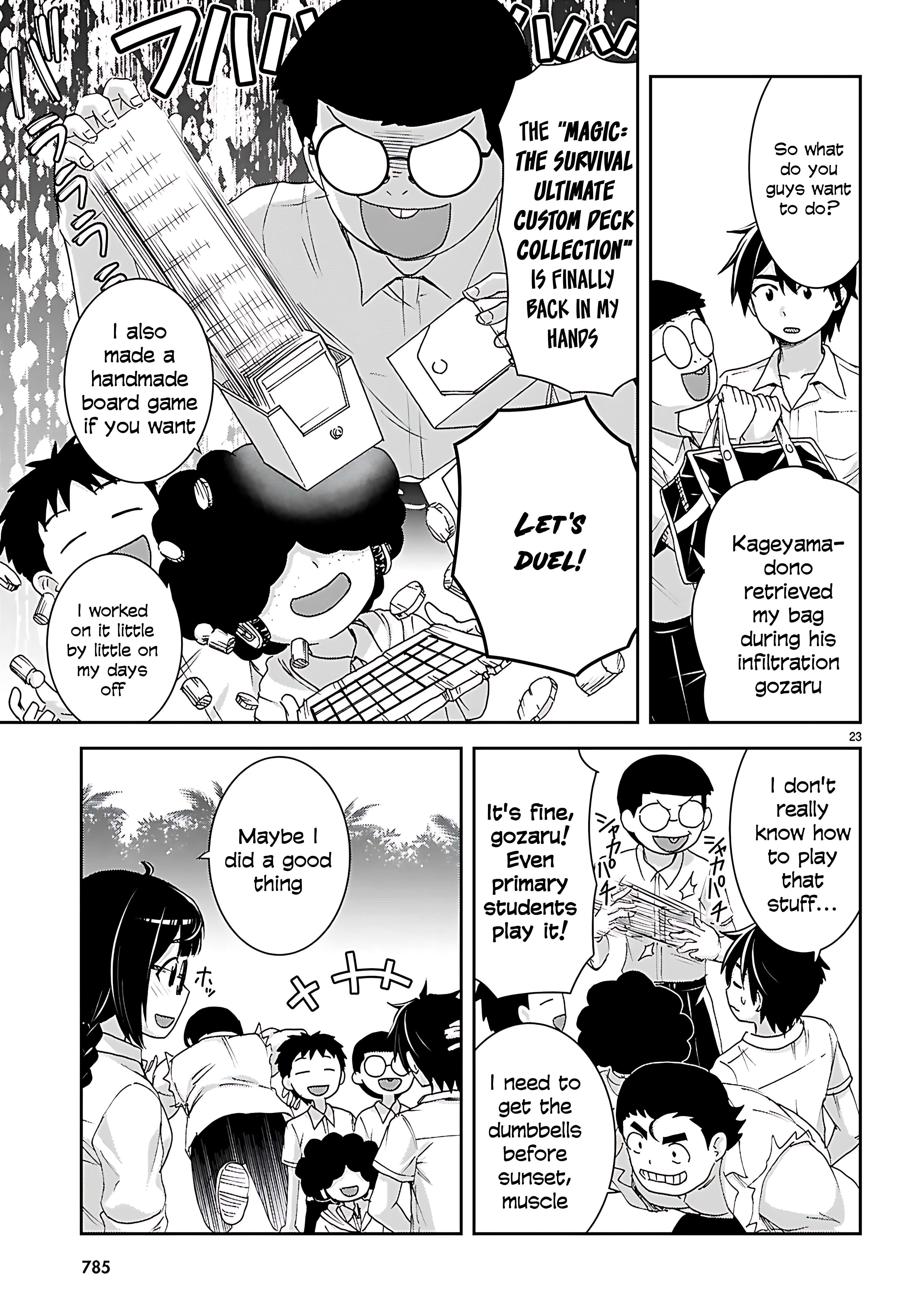 Isekai Yurutto Survival Seikatsu: Gakkou No Minna To Isekai No Mujintou Ni Tenishitakedo Ore Dake Rakushou Desu Chapter 44 - Page 25