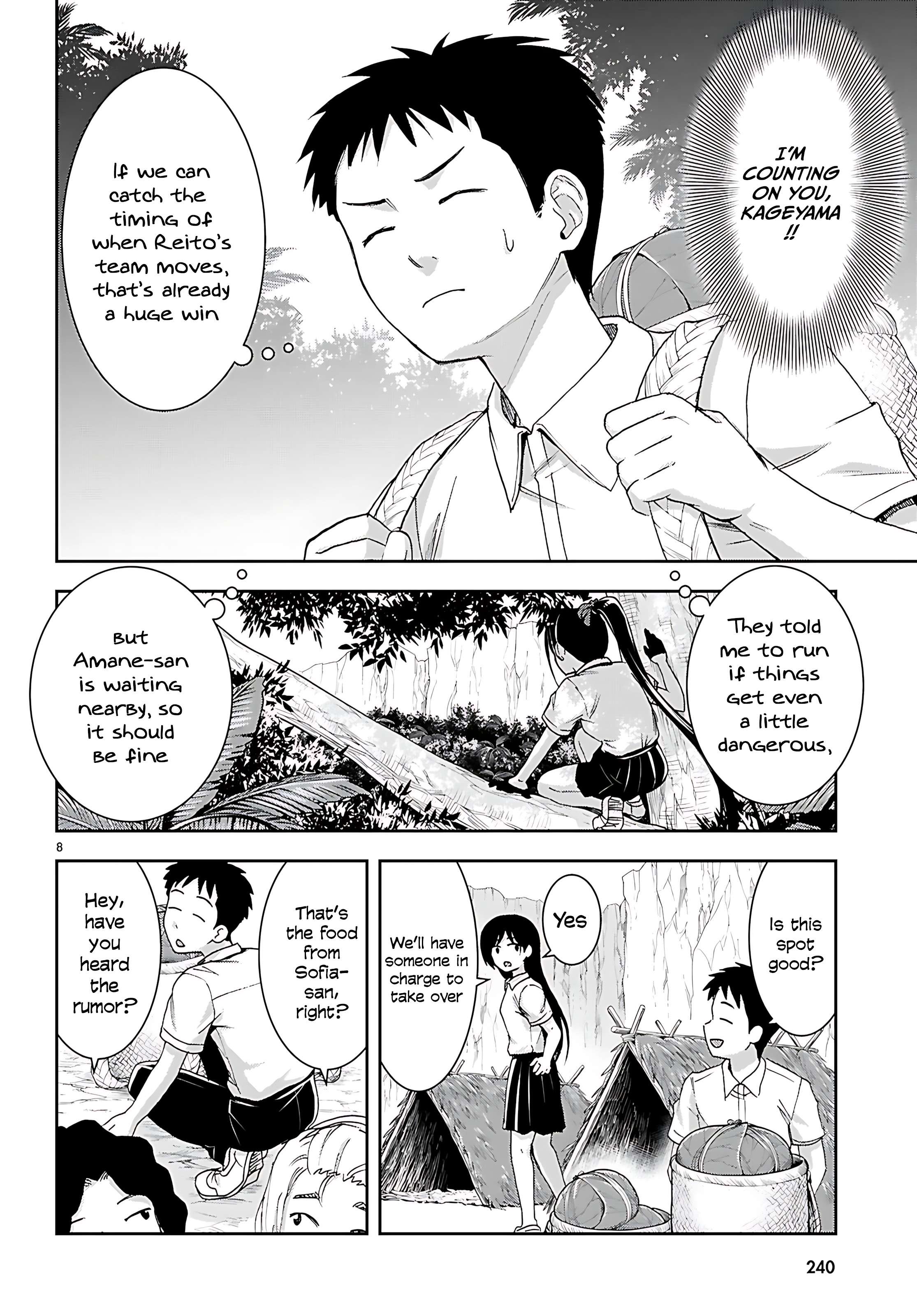 Isekai Yurutto Survival Seikatsu: Gakkou No Minna To Isekai No Mujintou Ni Tenishitakedo Ore Dake Rakushou Desu Chapter 45 - Page 10