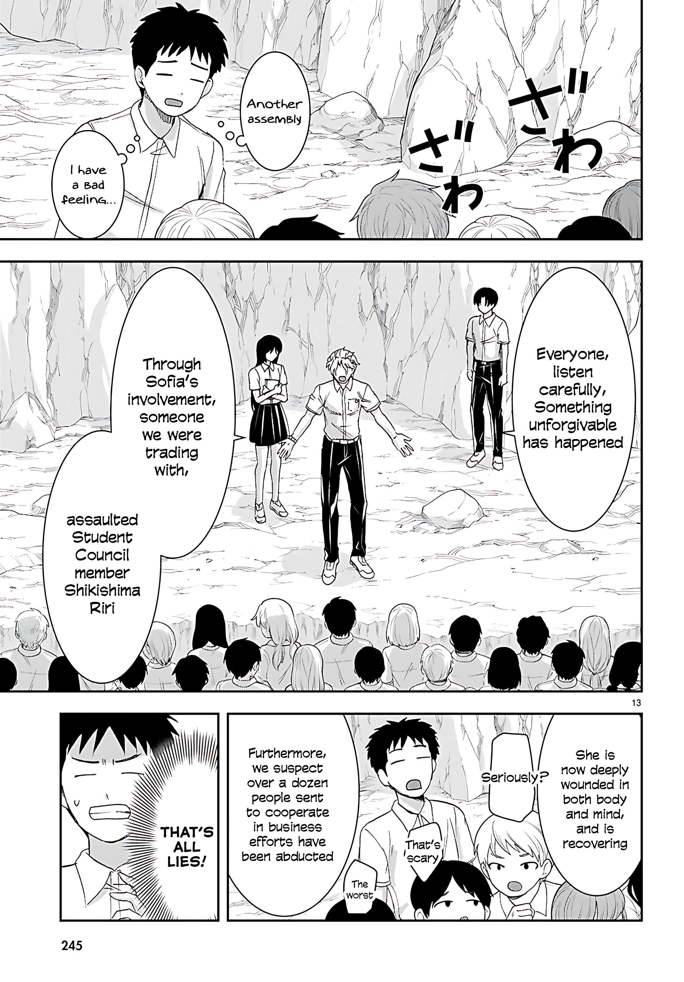 Isekai Yurutto Survival Seikatsu: Gakkou No Minna To Isekai No Mujintou Ni Tenishitakedo Ore Dake Rakushou Desu Chapter 45 - Page 15