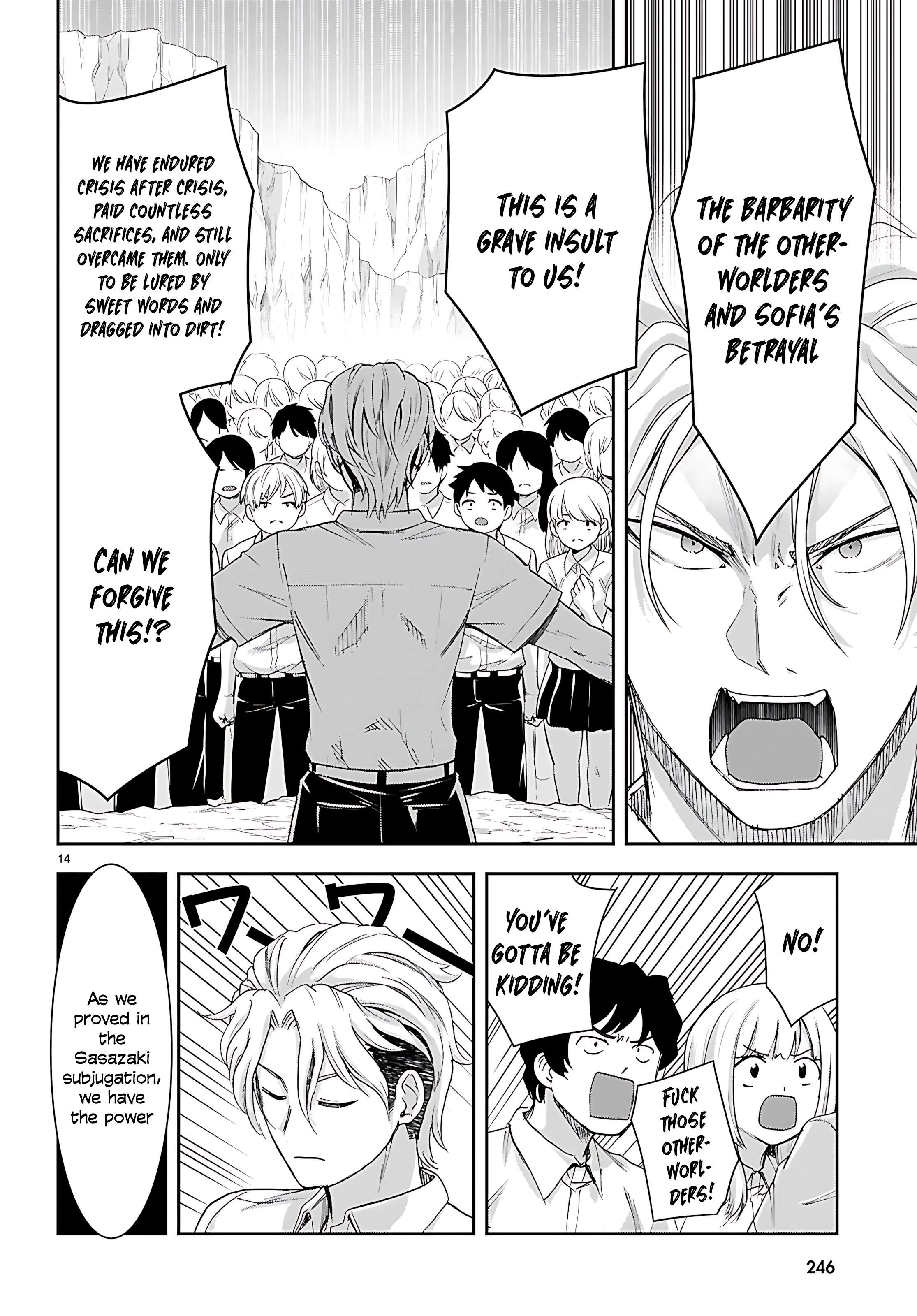 Isekai Yurutto Survival Seikatsu: Gakkou No Minna To Isekai No Mujintou Ni Tenishitakedo Ore Dake Rakushou Desu Chapter 45 - Page 16