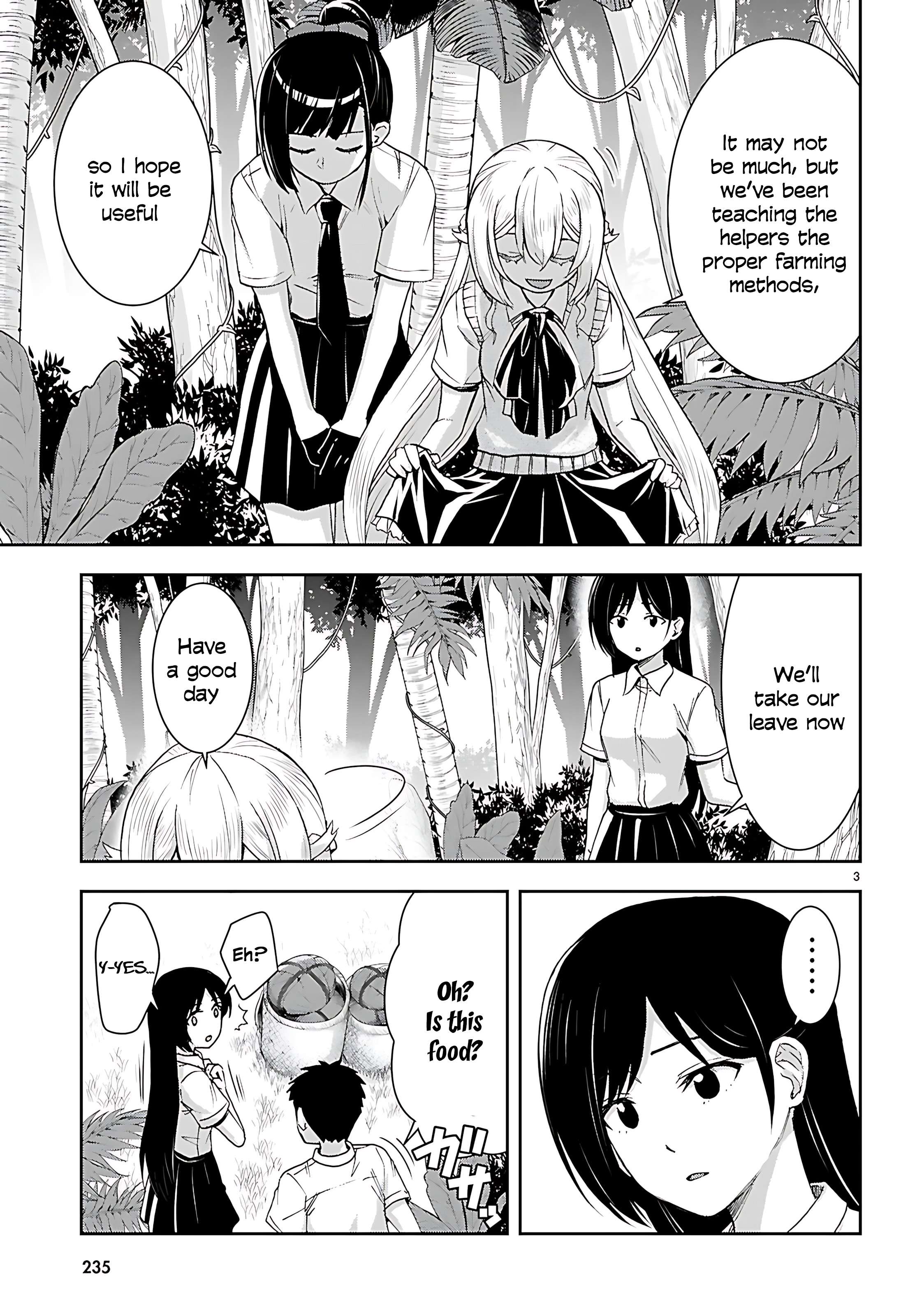 Isekai Yurutto Survival Seikatsu: Gakkou No Minna To Isekai No Mujintou Ni Tenishitakedo Ore Dake Rakushou Desu Chapter 45 - Page 5