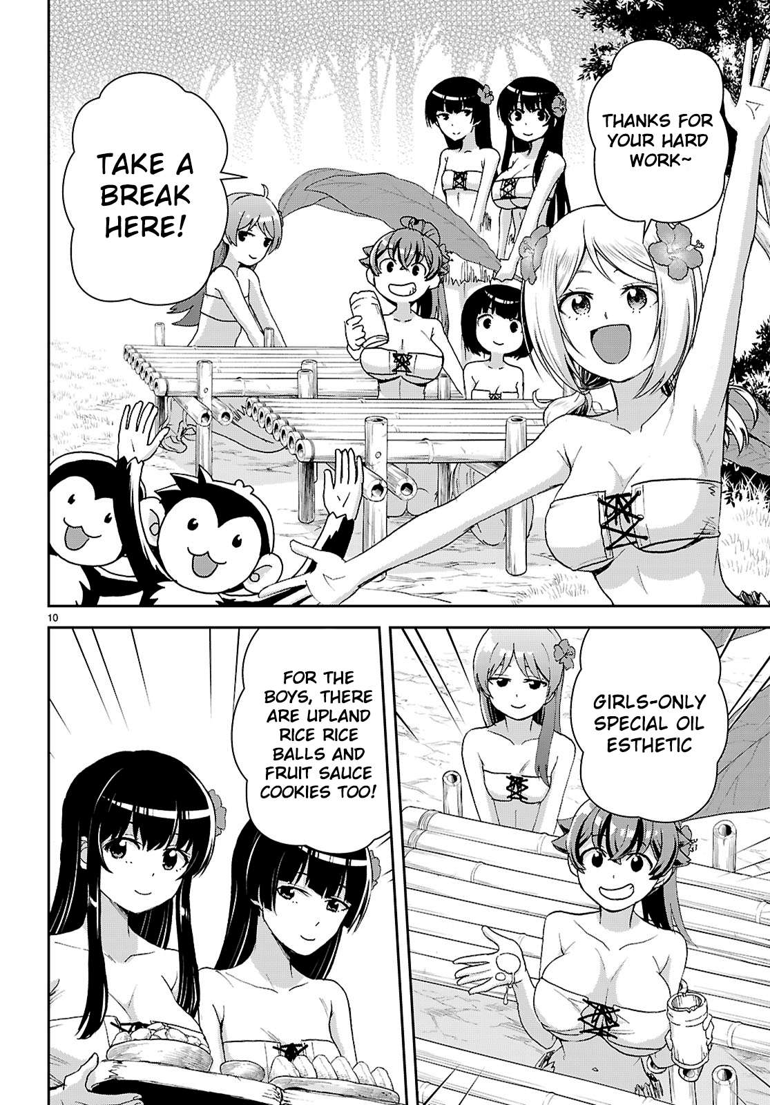 Isekai Yurutto Survival Seikatsu: Gakkou No Minna To Isekai No Mujintou Ni Tenishitakedo Ore Dake Rakushou Desu Chapter 47 - Page 13