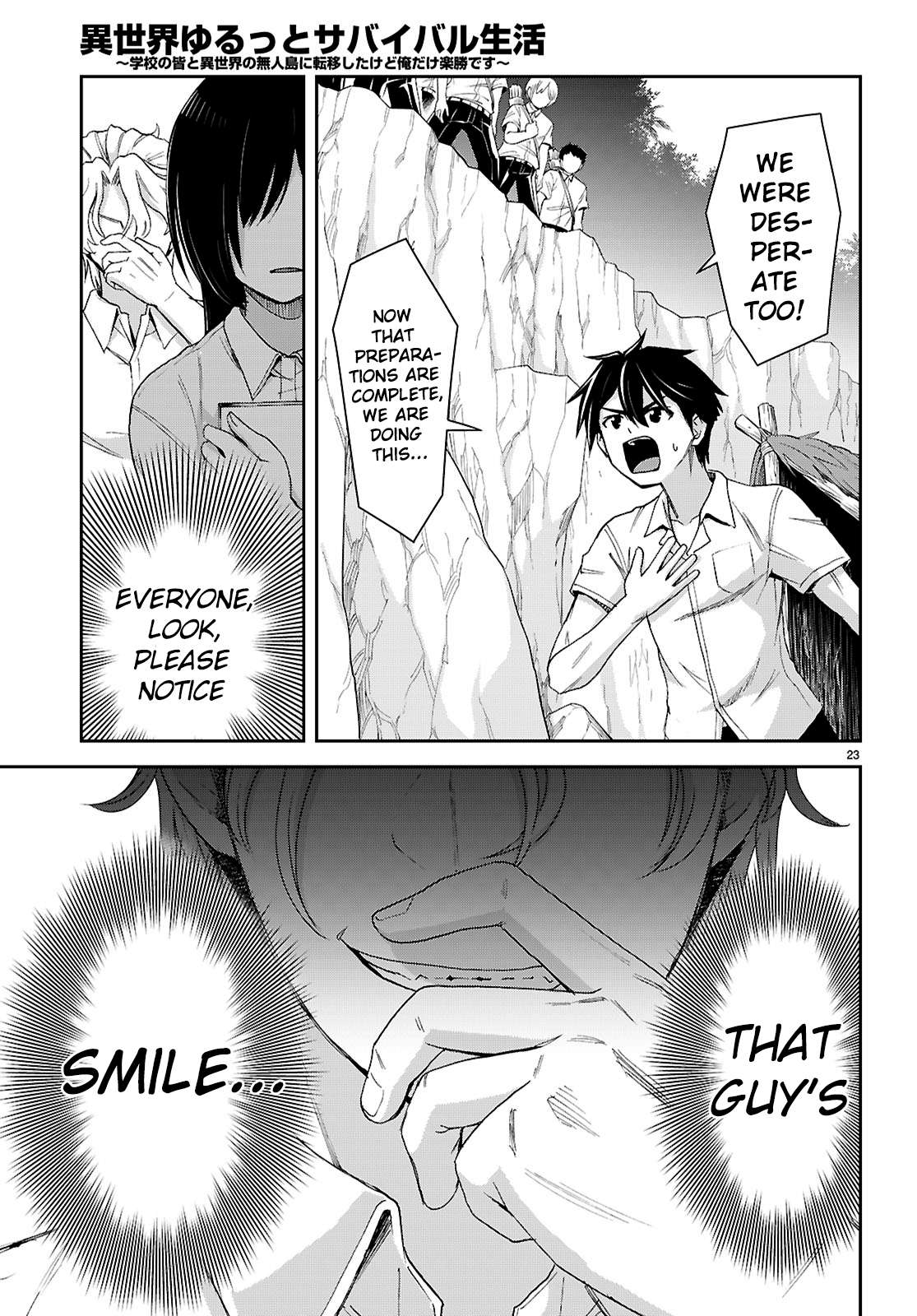 Isekai Yurutto Survival Seikatsu: Gakkou No Minna To Isekai No Mujintou Ni Tenishitakedo Ore Dake Rakushou Desu Chapter 47 - Page 26