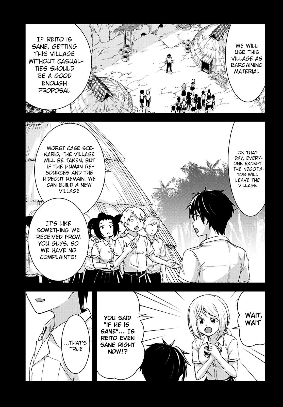 Isekai Yurutto Survival Seikatsu: Gakkou No Minna To Isekai No Mujintou Ni Tenishitakedo Ore Dake Rakushou Desu Chapter 47 - Page 8