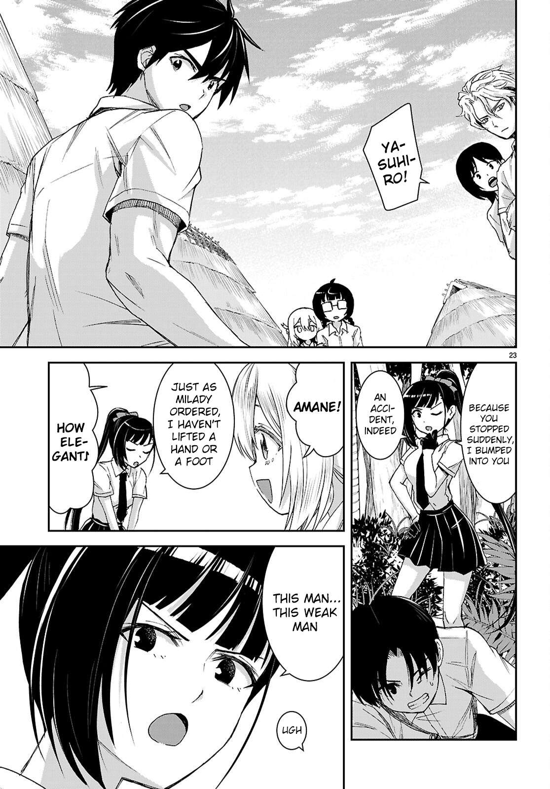 Isekai Yurutto Survival Seikatsu: Gakkou No Minna To Isekai No Mujintou Ni Tenishitakedo Ore Dake Rakushou Desu Chapter 48 - Page 24