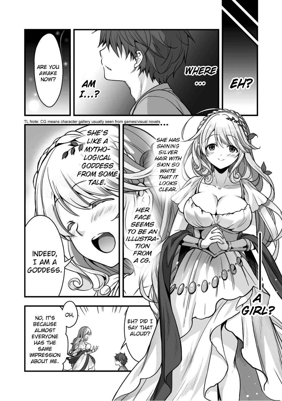 When I Was Playing Eroge With VR, I Was Reincarnated In A Different World, I Will Enslave All The Beautiful Demon Girls ~Crossout Saber~ Chapter 1 - Page 4