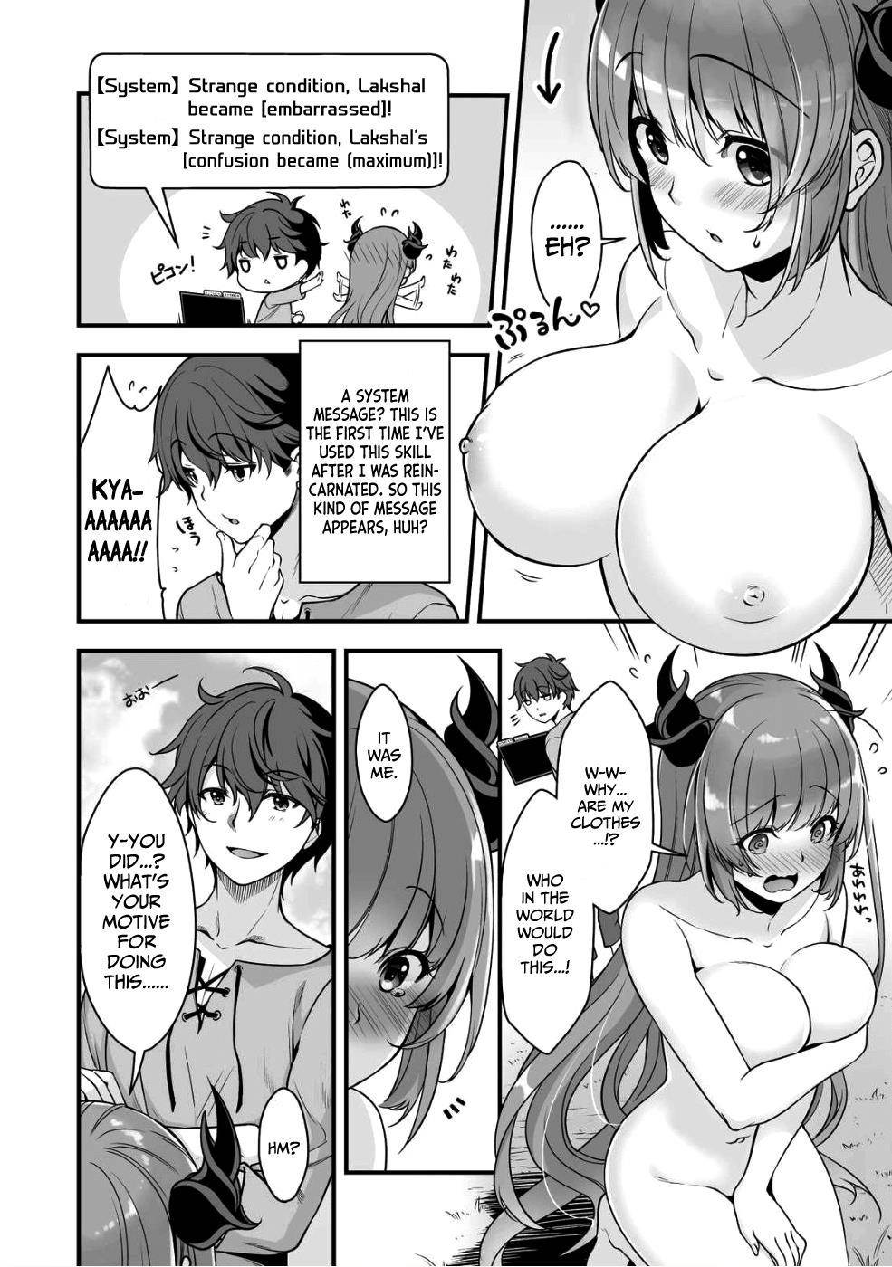 When I Was Playing Eroge With VR, I Was Reincarnated In A Different World, I Will Enslave All The Beautiful Demon Girls ~Crossout Saber~ Chapter 2 - Page 11