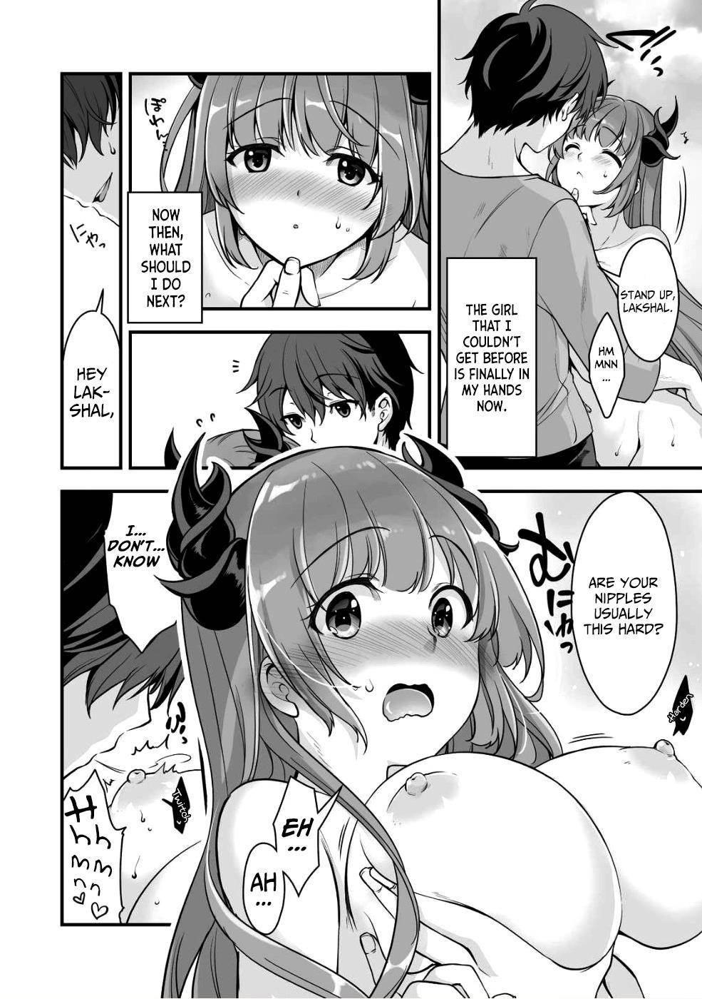 When I Was Playing Eroge With VR, I Was Reincarnated In A Different World, I Will Enslave All The Beautiful Demon Girls ~Crossout Saber~ Chapter 2 - Page 13
