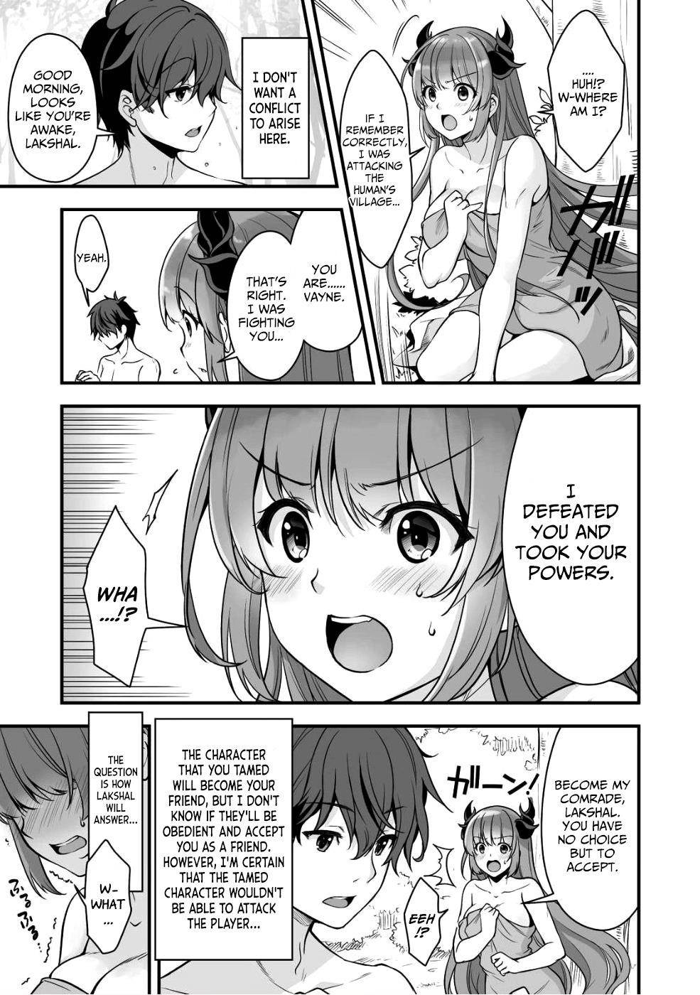 When I Was Playing Eroge With VR, I Was Reincarnated In A Different World, I Will Enslave All The Beautiful Demon Girls ~Crossout Saber~ Chapter 2 - Page 20