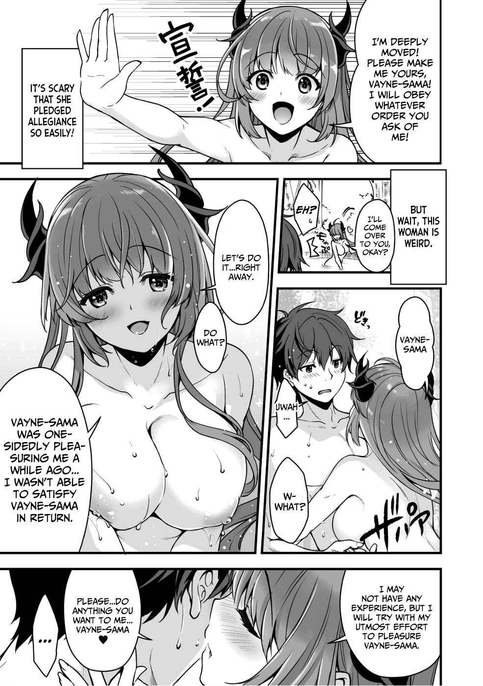 When I Was Playing Eroge With VR, I Was Reincarnated In A Different World, I Will Enslave All The Beautiful Demon Girls ~Crossout Saber~ Chapter 2 - Page 22