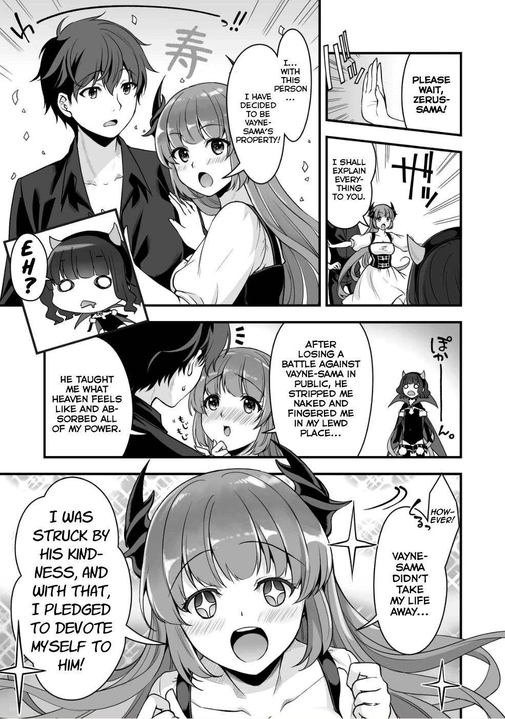 When I Was Playing Eroge With VR, I Was Reincarnated In A Different World, I Will Enslave All The Beautiful Demon Girls ~Crossout Saber~ Chapter 3 - Page 18