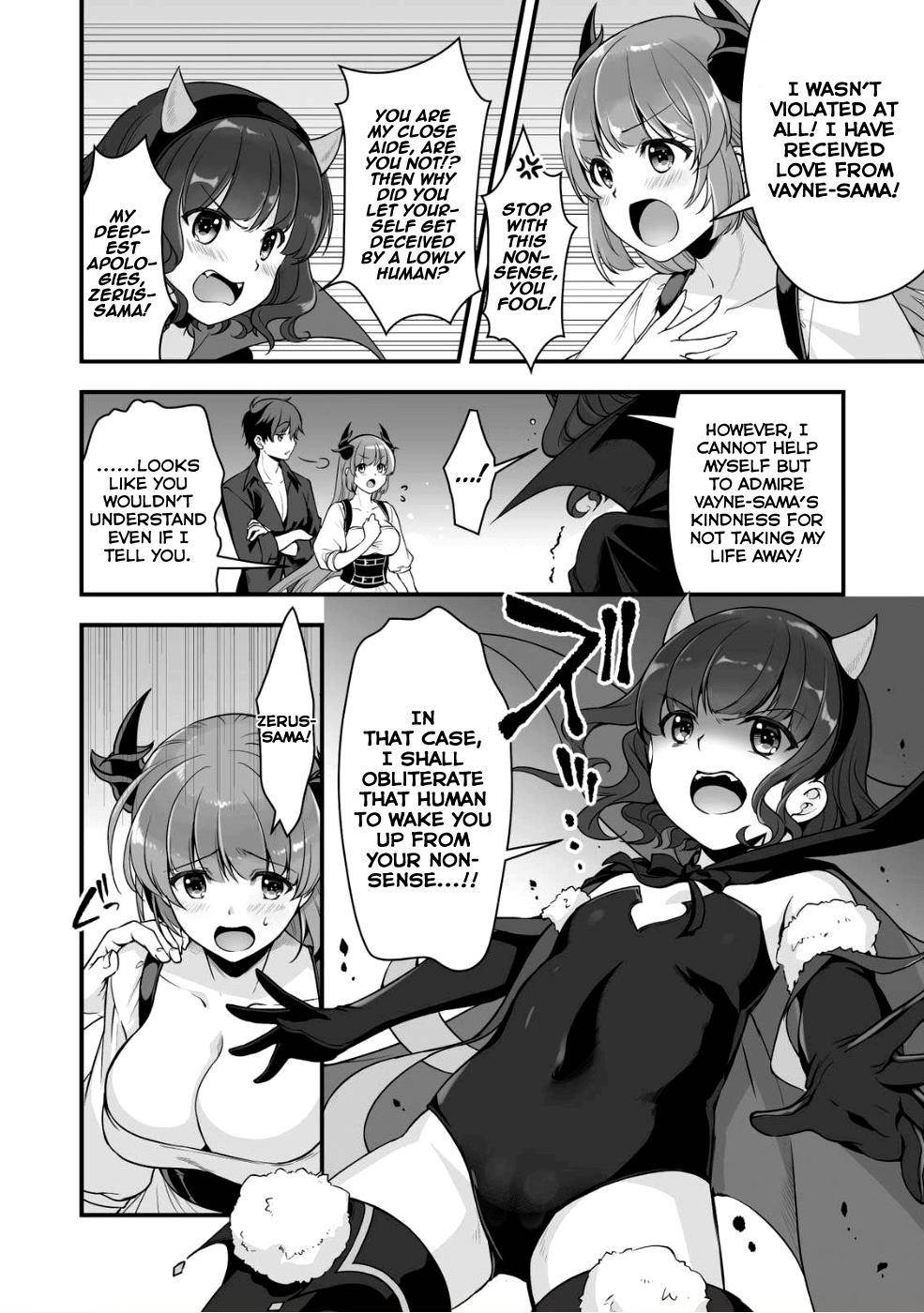 When I Was Playing Eroge With VR, I Was Reincarnated In A Different World, I Will Enslave All The Beautiful Demon Girls ~Crossout Saber~ Chapter 3 - Page 21
