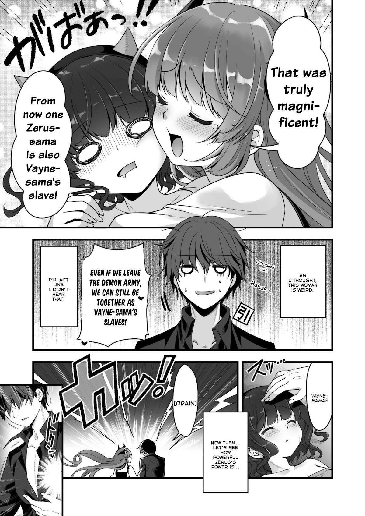 When I Was Playing Eroge With VR, I Was Reincarnated In A Different World, I Will Enslave All The Beautiful Demon Girls ~Crossout Saber~ Chapter 4 - Page 14