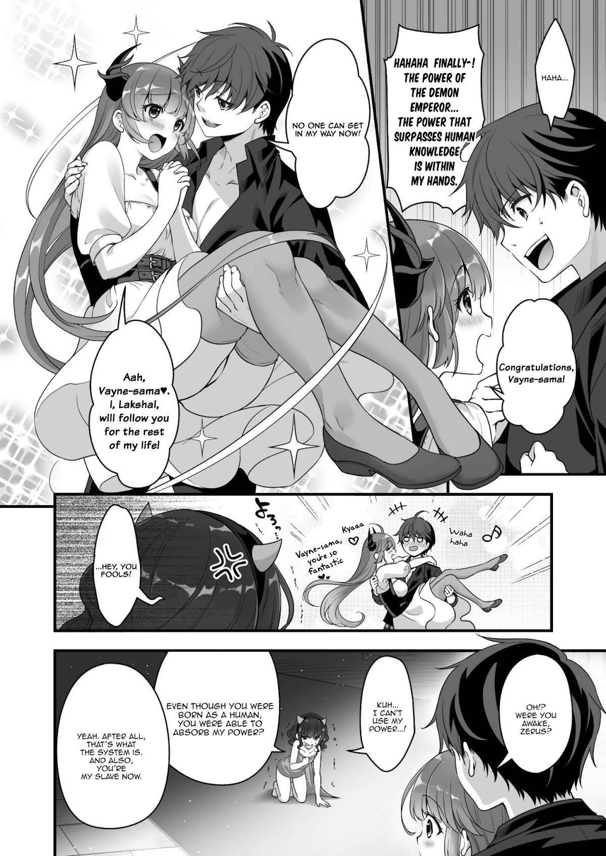 When I Was Playing Eroge With VR, I Was Reincarnated In A Different World, I Will Enslave All The Beautiful Demon Girls ~Crossout Saber~ Chapter 4 - Page 15