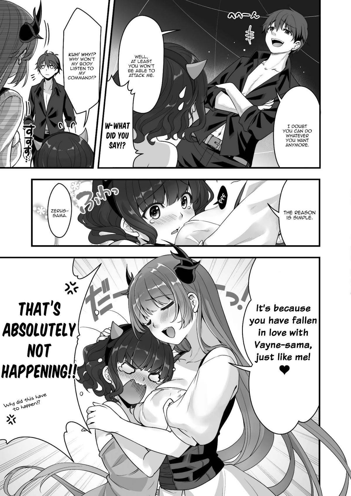 When I Was Playing Eroge With VR, I Was Reincarnated In A Different World, I Will Enslave All The Beautiful Demon Girls ~Crossout Saber~ Chapter 4 - Page 16