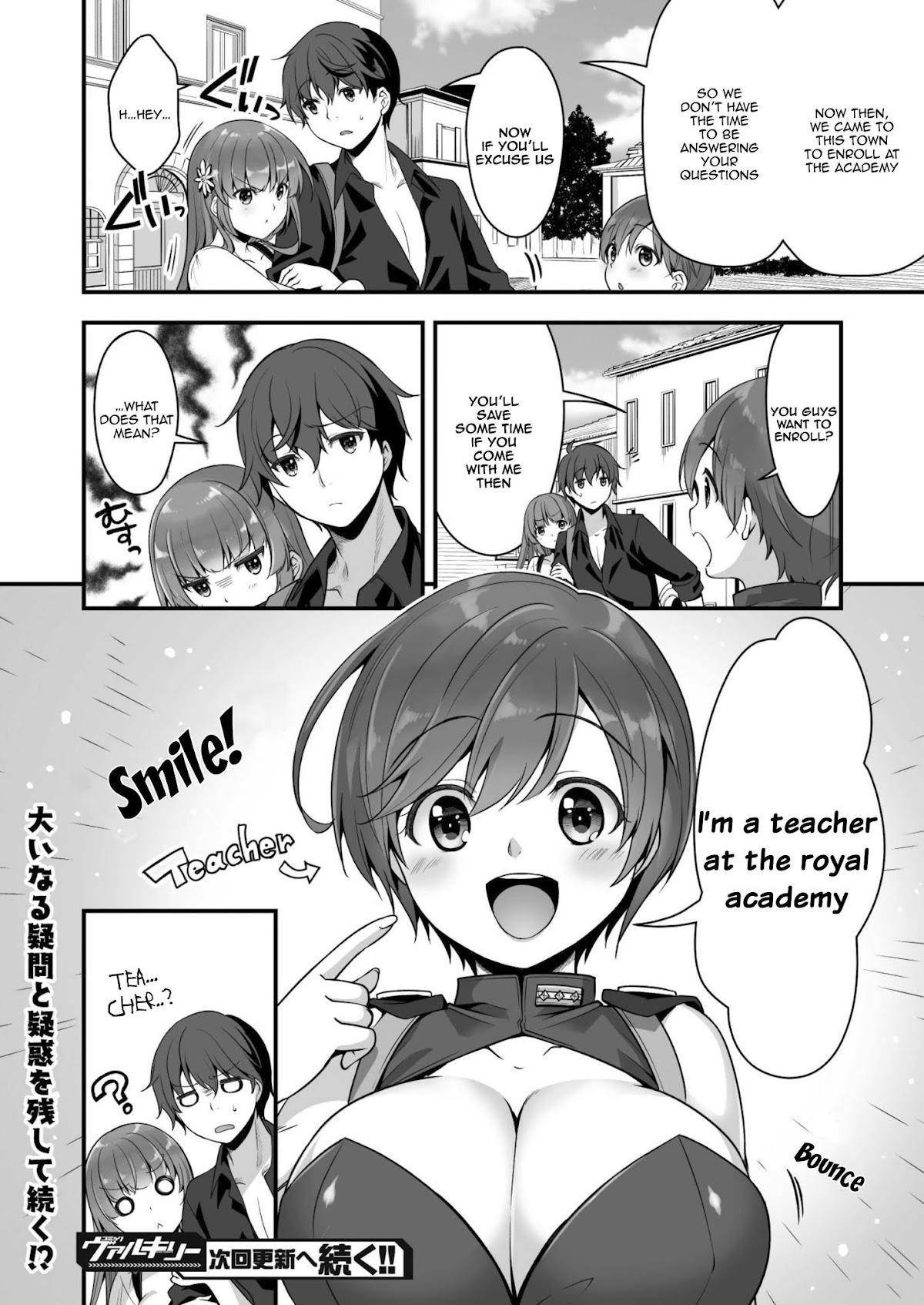 When I Was Playing Eroge With VR, I Was Reincarnated In A Different World, I Will Enslave All The Beautiful Demon Girls ~Crossout Saber~ Chapter 6 - Page 12