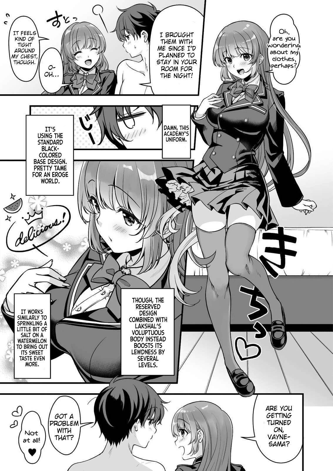When I Was Playing Eroge With VR, I Was Reincarnated In A Different World, I Will Enslave All The Beautiful Demon Girls ~Crossout Saber~ Chapter 8 - Page 23