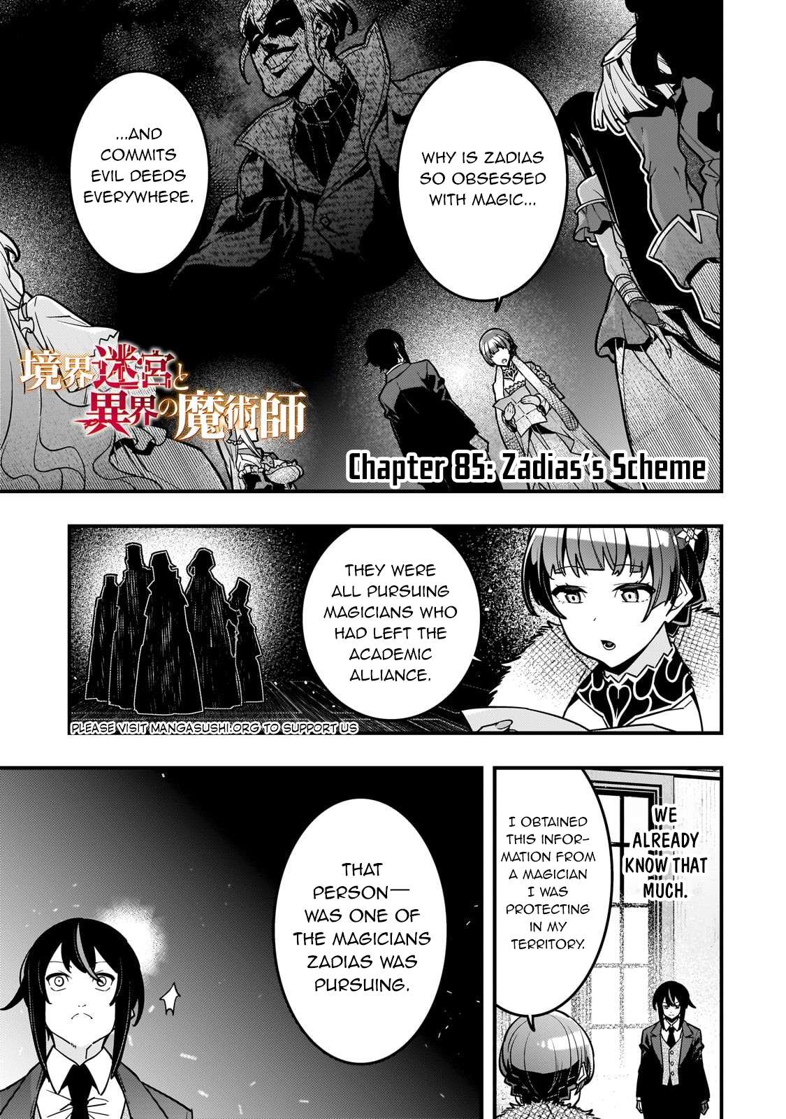 Kyoukai Meikyuu To Ikai No Majutsushi Chapter 85 - Page 2