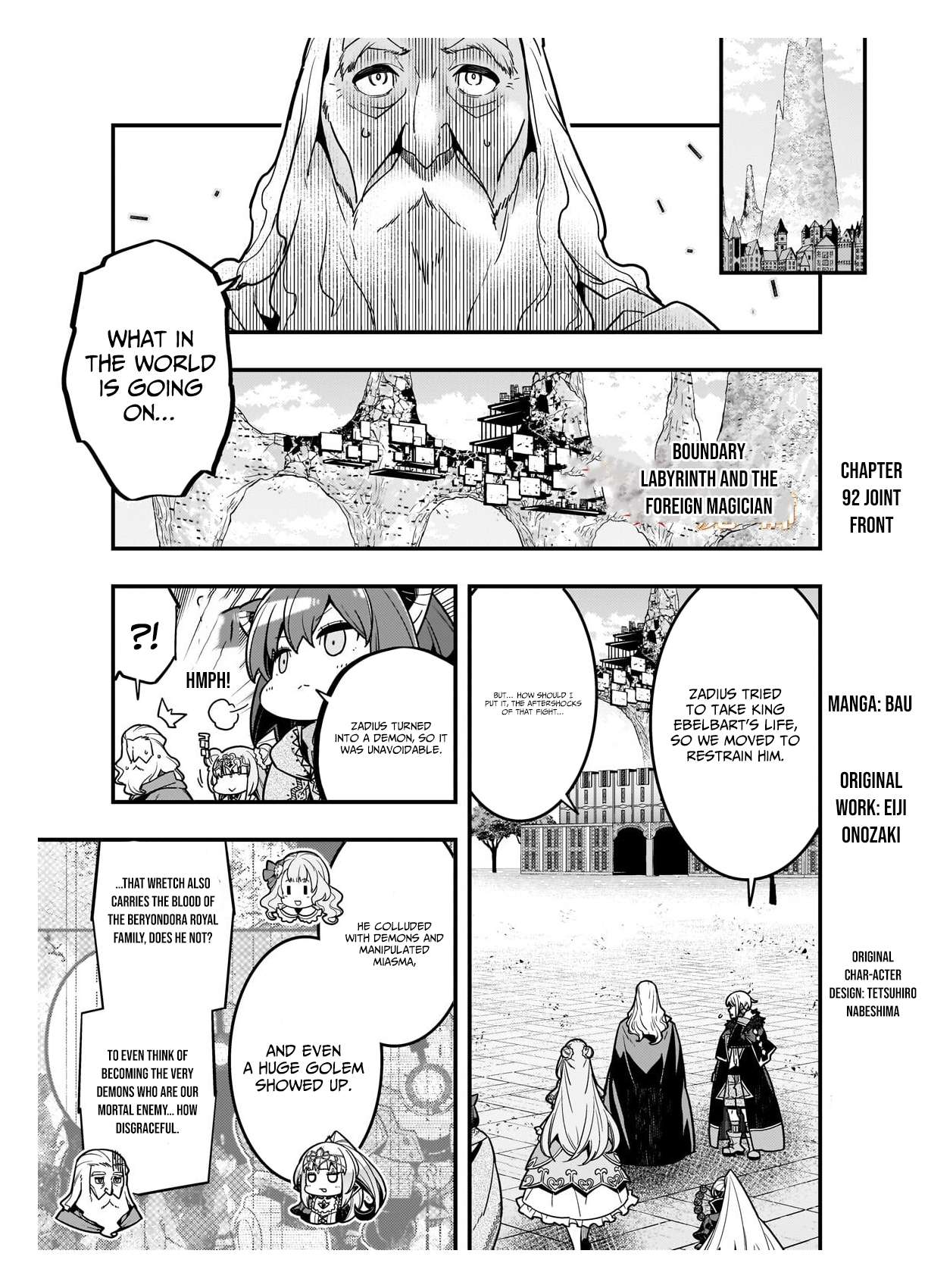 Kyoukai Meikyuu To Ikai No Majutsushi Chapter 92.1 - Page 2
