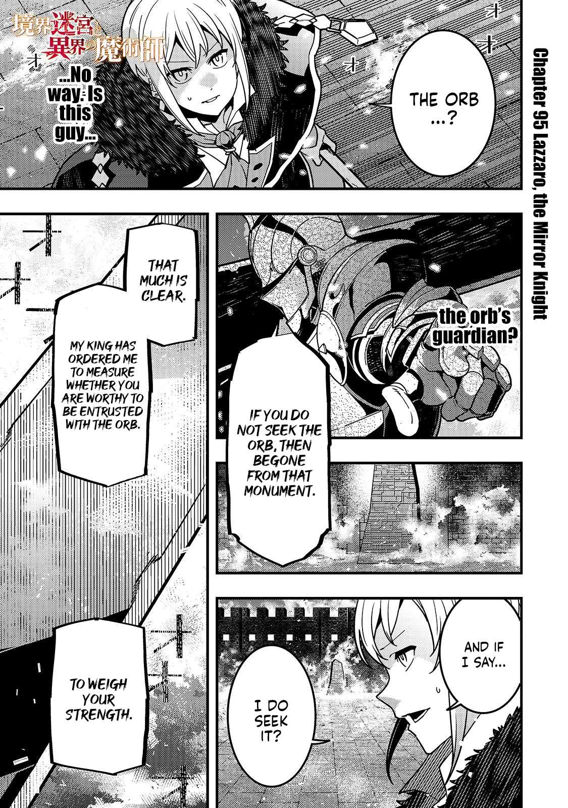 Kyoukai Meikyuu To Ikai No Majutsushi Chapter 95.1 - Page 2