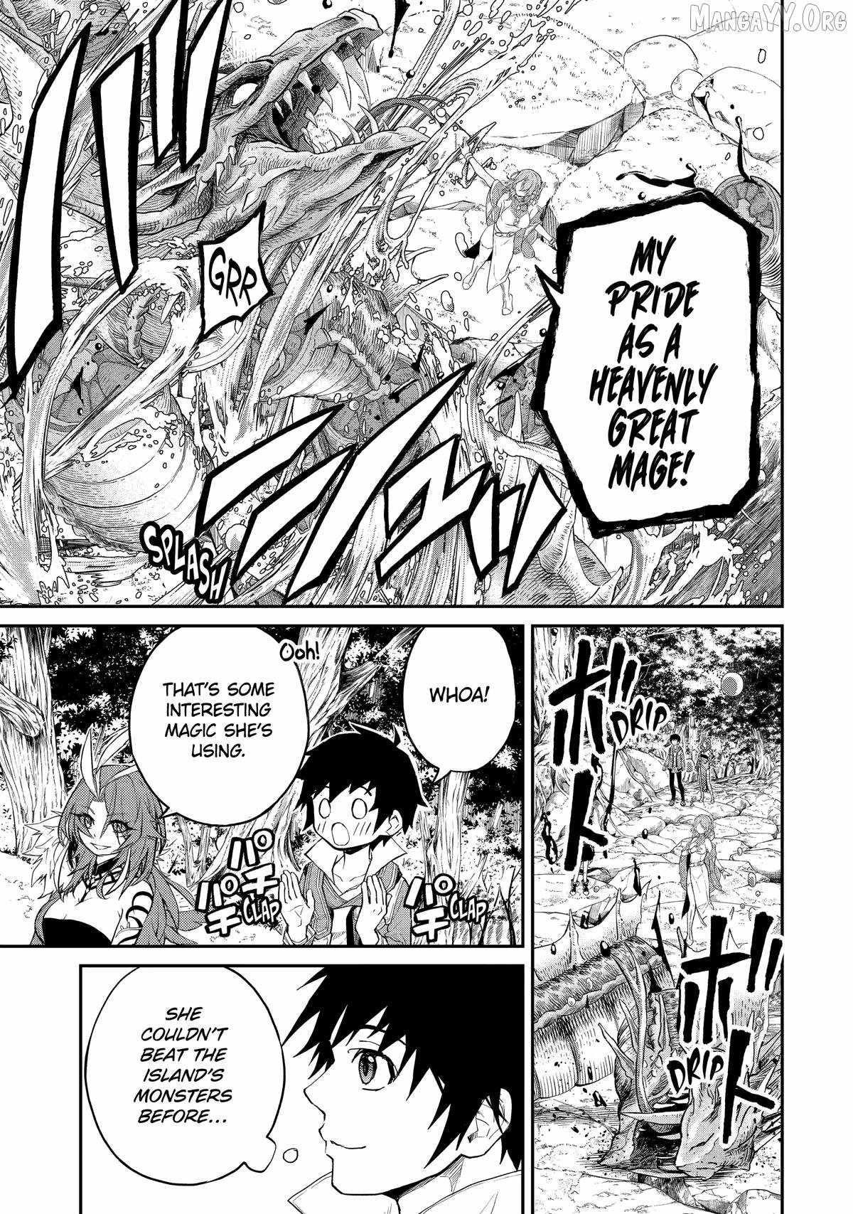 I Was Reincarnated on an Island Where the Strongest Species Live So I Will Enjoy a Peaceful Life on This Island Chapter 36 - Page 19