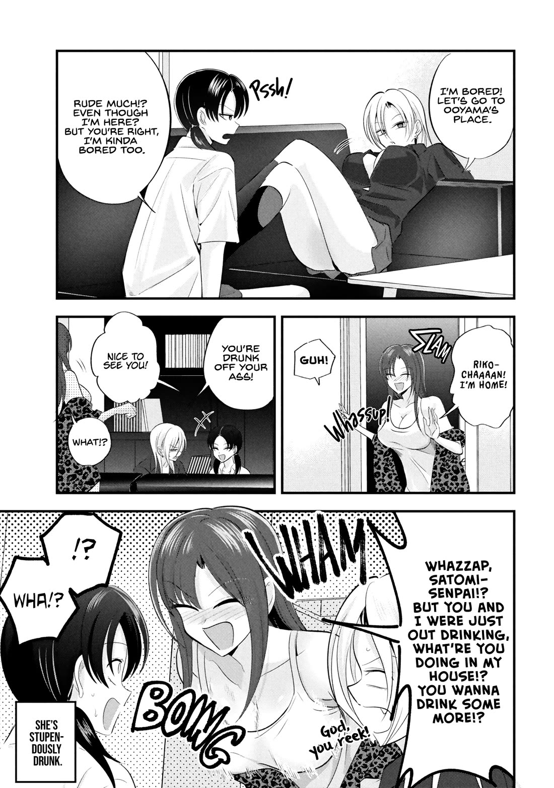 Please Go Home, Akutsu-San! Chapter 201.5 - Page 1